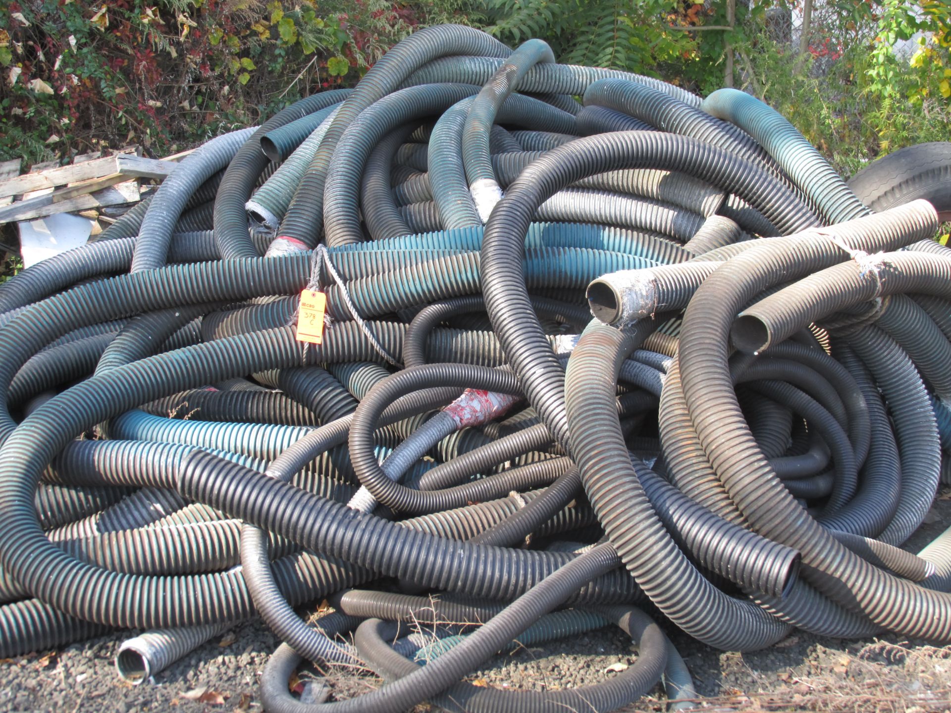 Lot of assorted vacuum/vent hoses-buyer can take/leave