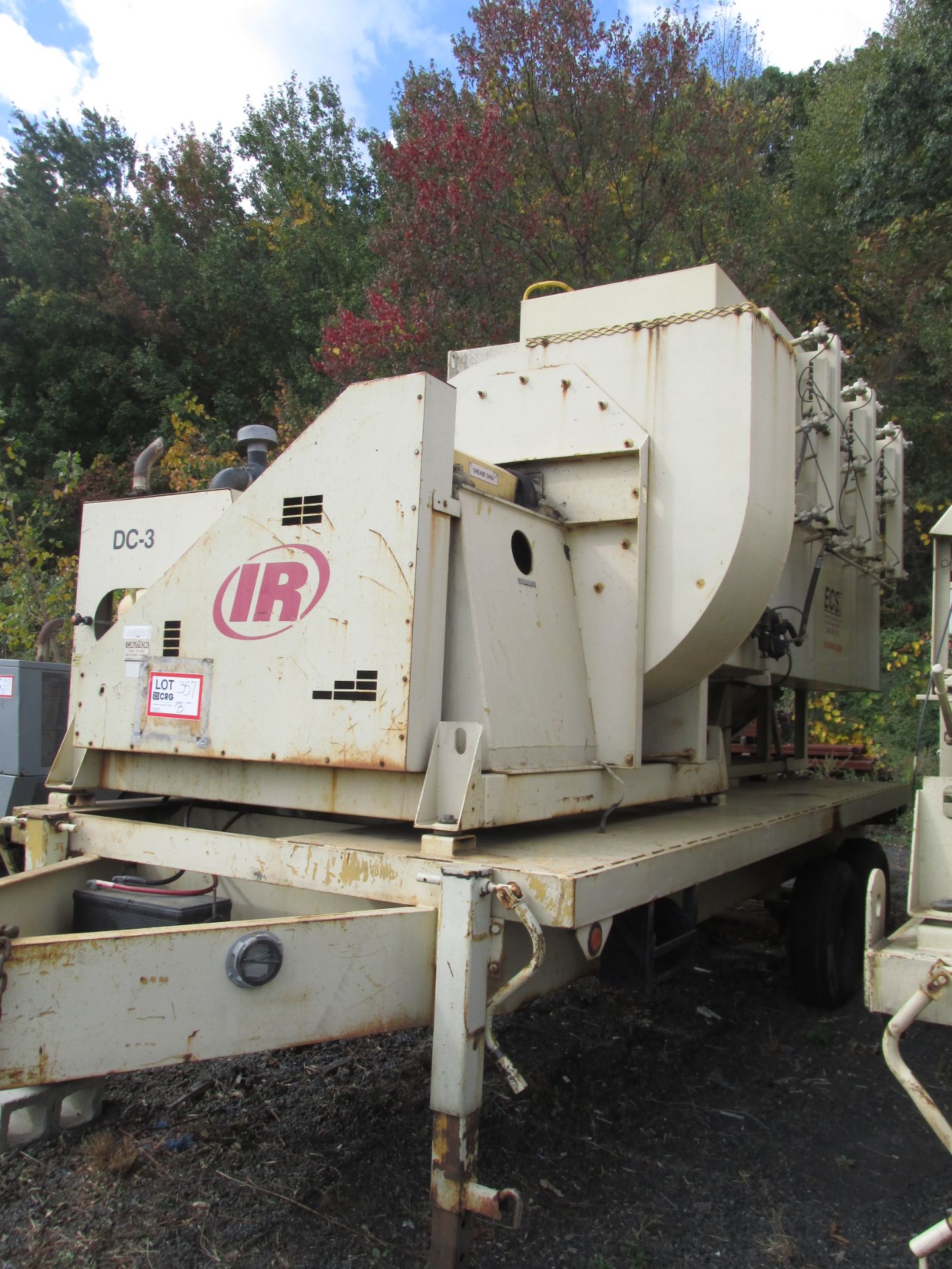 1996 Ingersoll-Rand DC24 environmental containment system, 18 cannister, 8,133 hours, s/n 232702UDD - Bild 2 aus 2