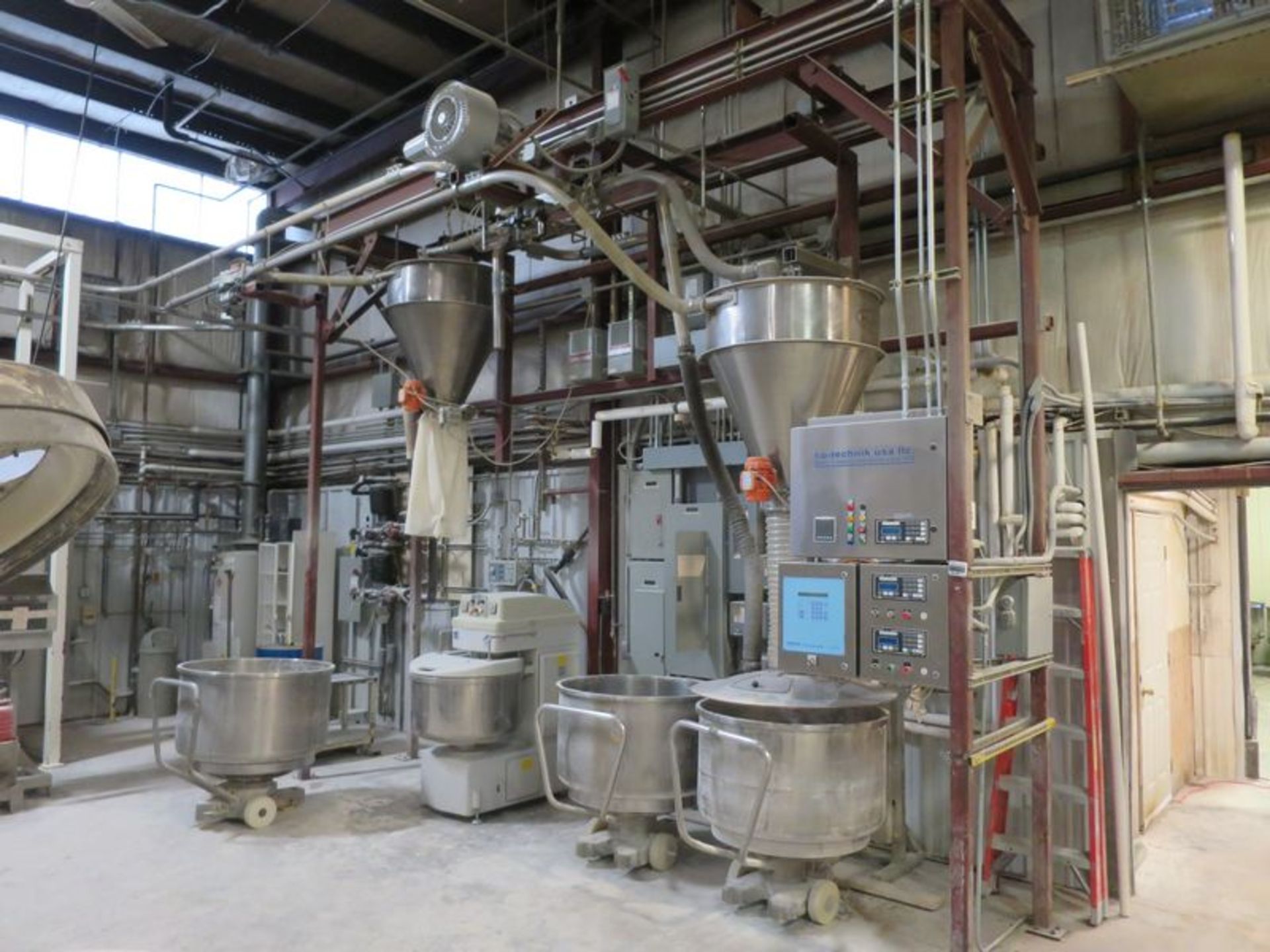 HB-Tecknik automatic flour dispensing system, installed in 2010, model HB-10 Automatik digital - Image 5 of 9