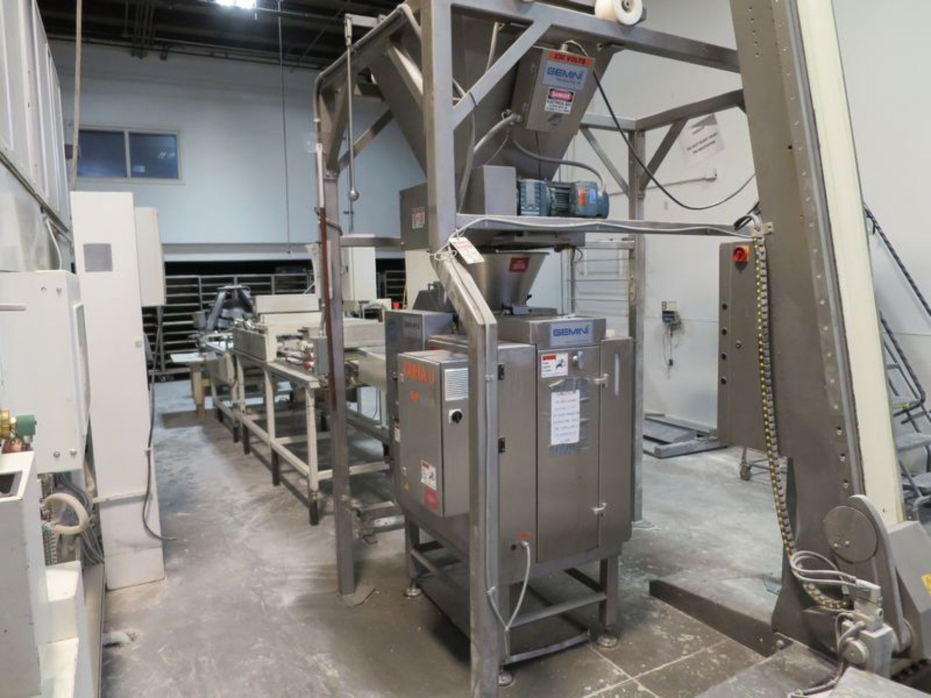 Gemini / Konig bread line consisting of 2011 Gemini WP Part U 2002 all stainless divider, s/n - Image 5 of 12