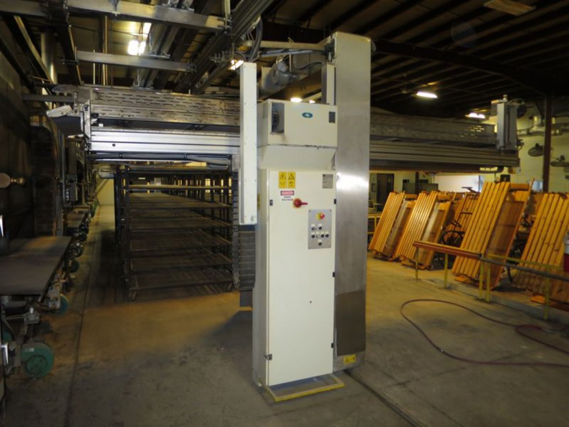 Lot of (2) Marden automatic oven loader/unloaders, model 1500, installed in 2003 and includes 138' - Image 5 of 6