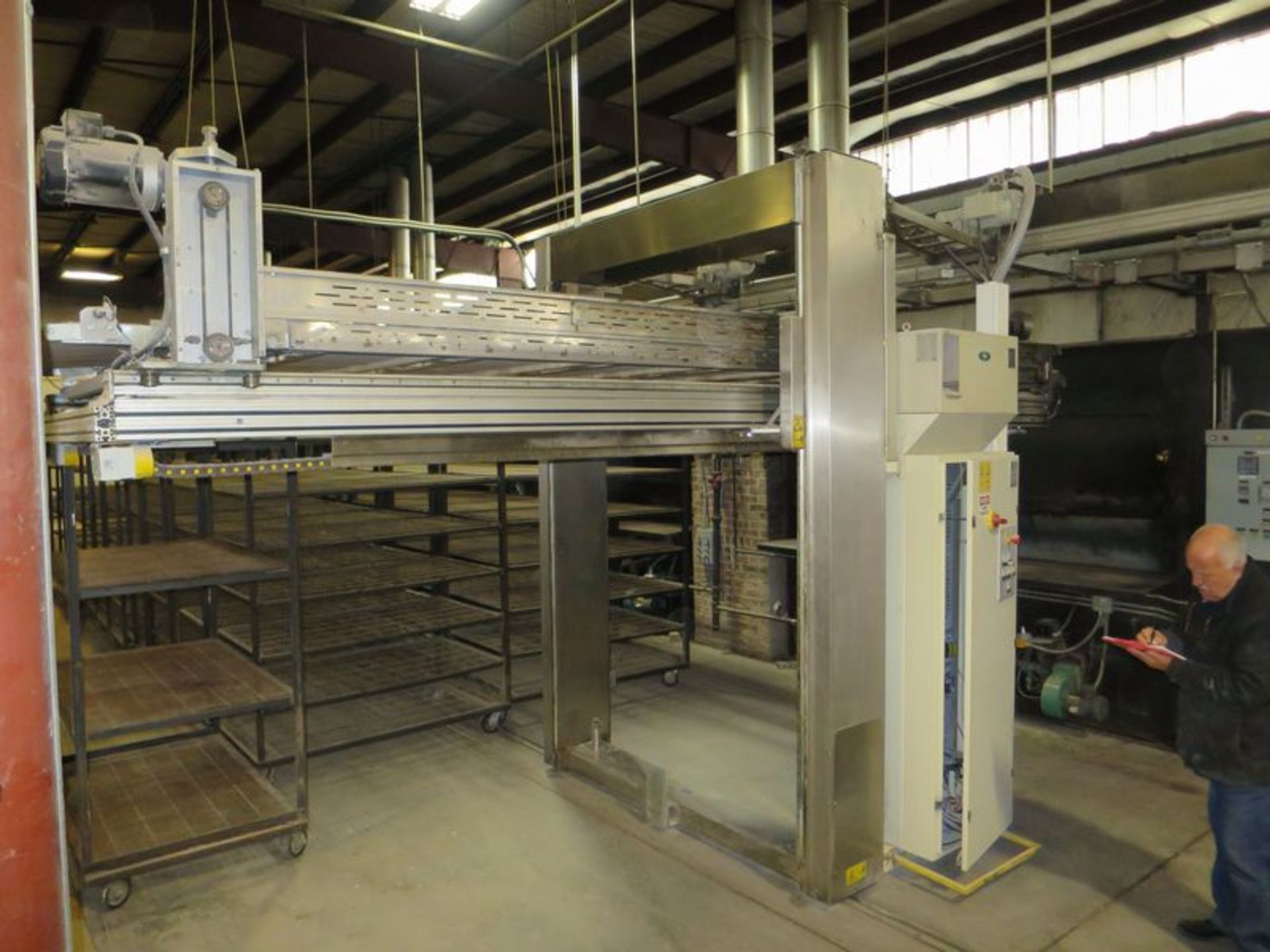 Lot of (2) Marden automatic oven loader/unloaders, model 1500, installed in 2003 and includes 138' - Image 2 of 6