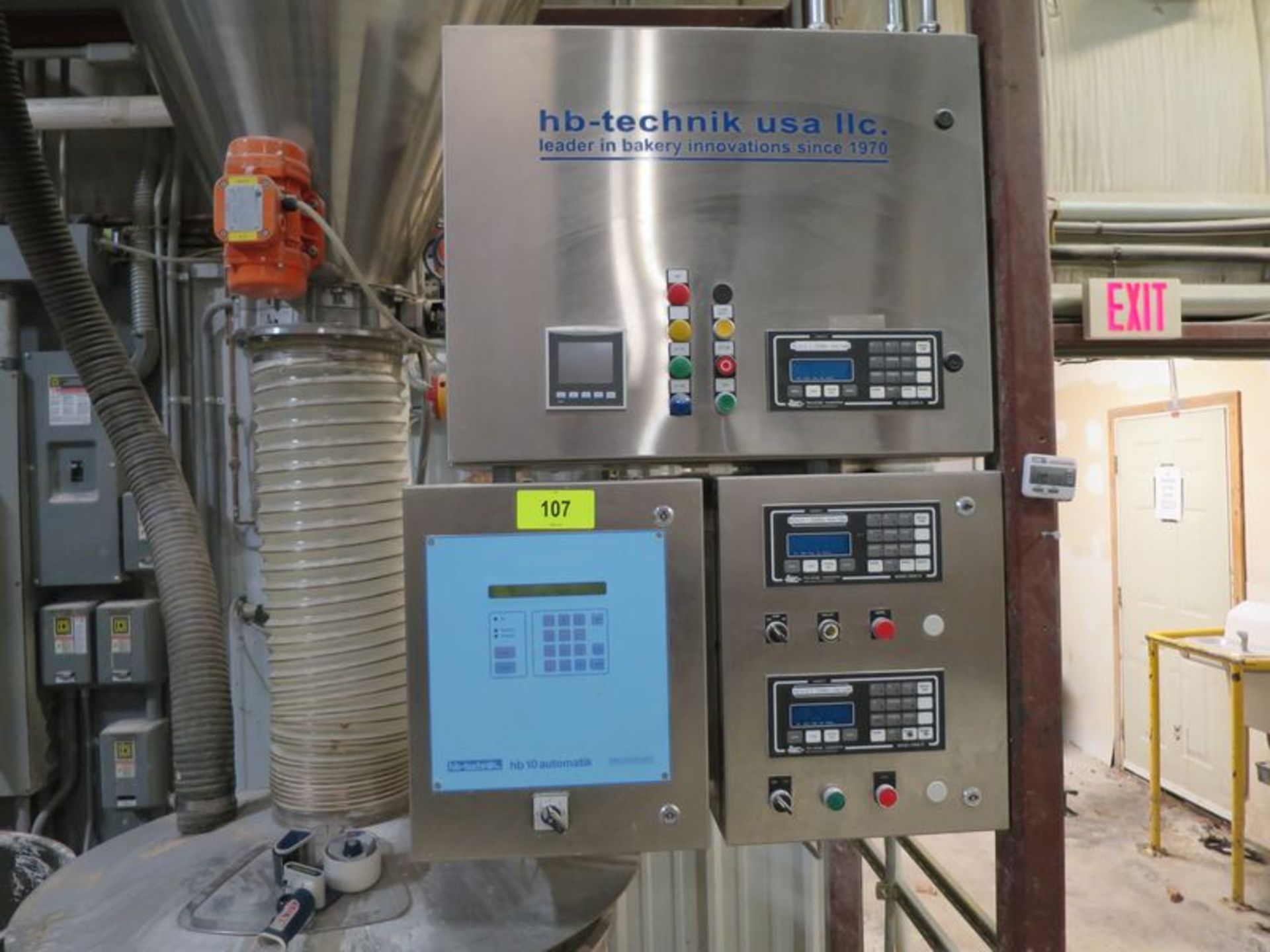 HB-Tecknik automatic flour dispensing system, installed in 2010, model HB-10 Automatik digital - Image 3 of 9