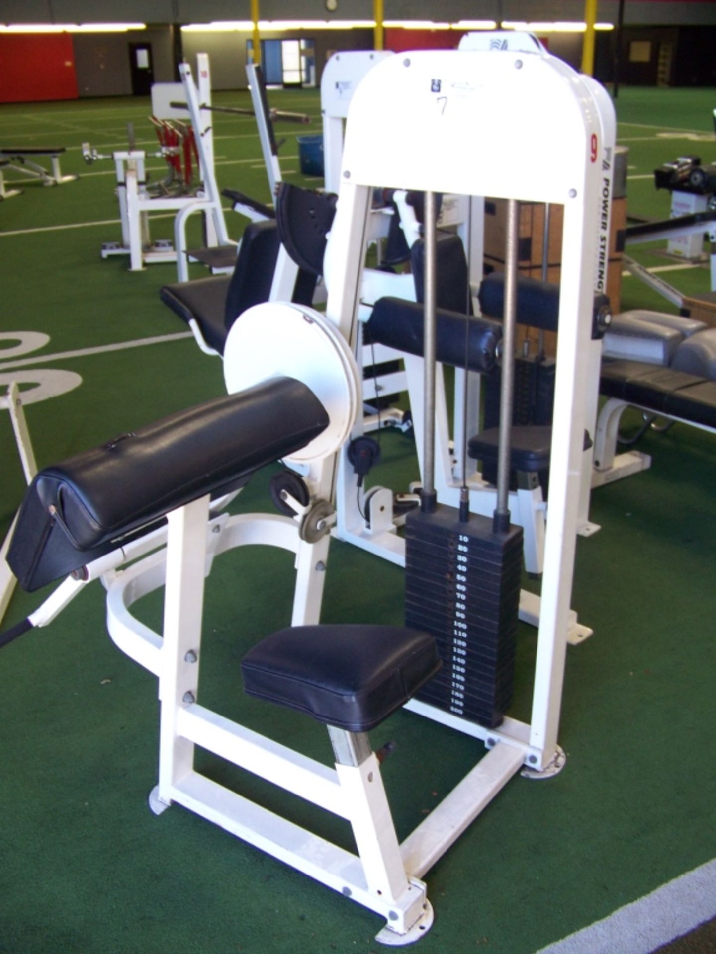 POWER STRENGTH CURL WEIGHT MACHINE