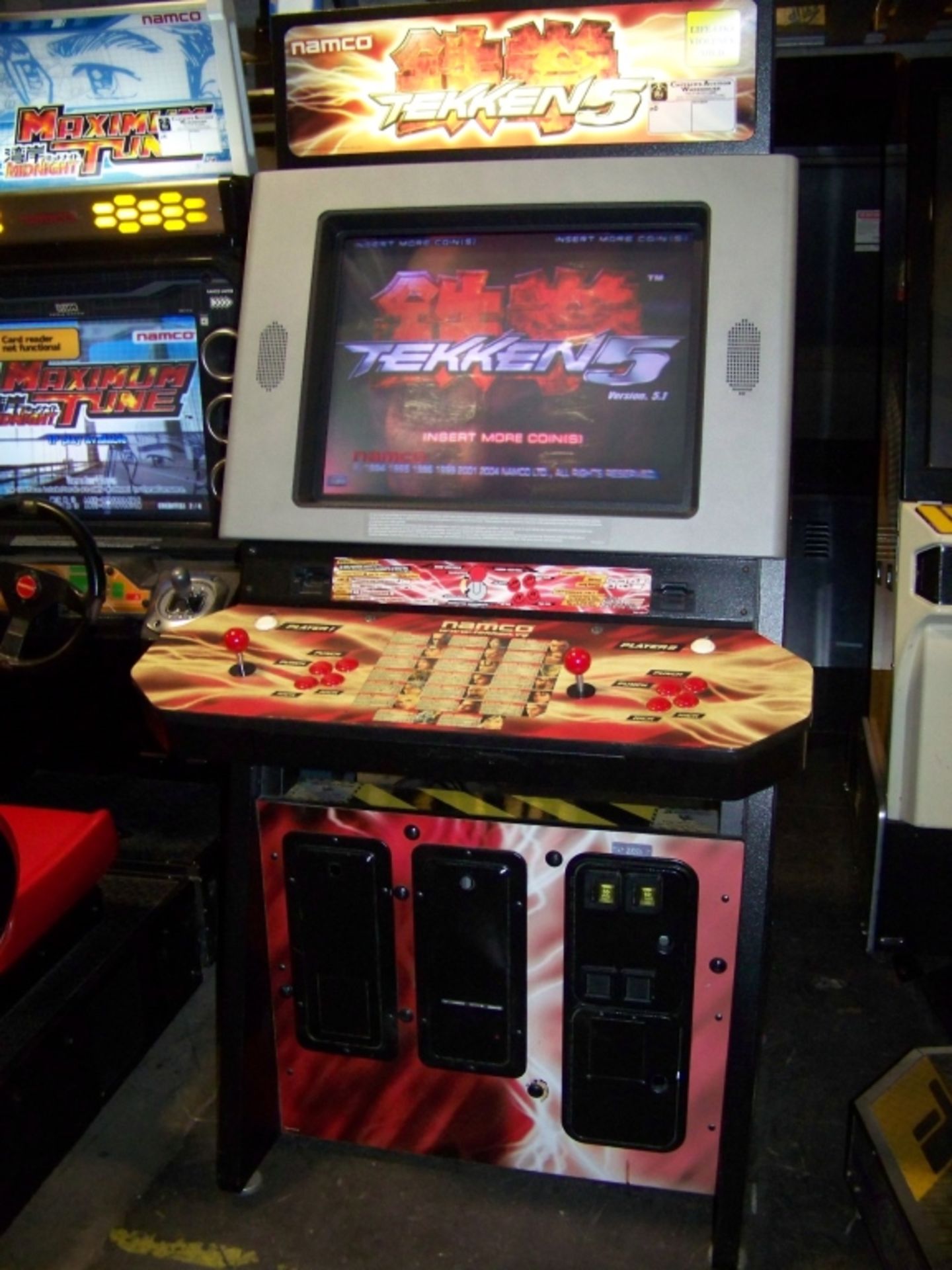TEKKEN 5 DEDICATED FIGHTING ARCADE GAME NAMCO - Image 3 of 4