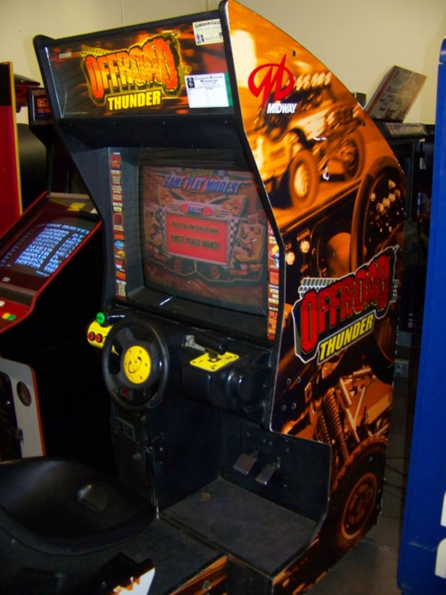 OFFROAD THUNDER RACING ARCADE GAME - Image 2 of 6