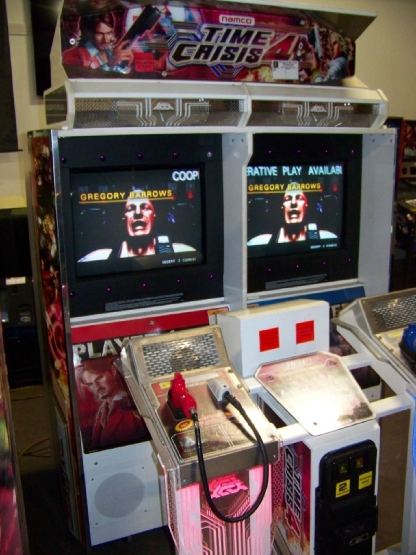 TIME CRISIS 4 TWIN SHOOTER ARCADE GAME NAMCO - Image 2 of 6