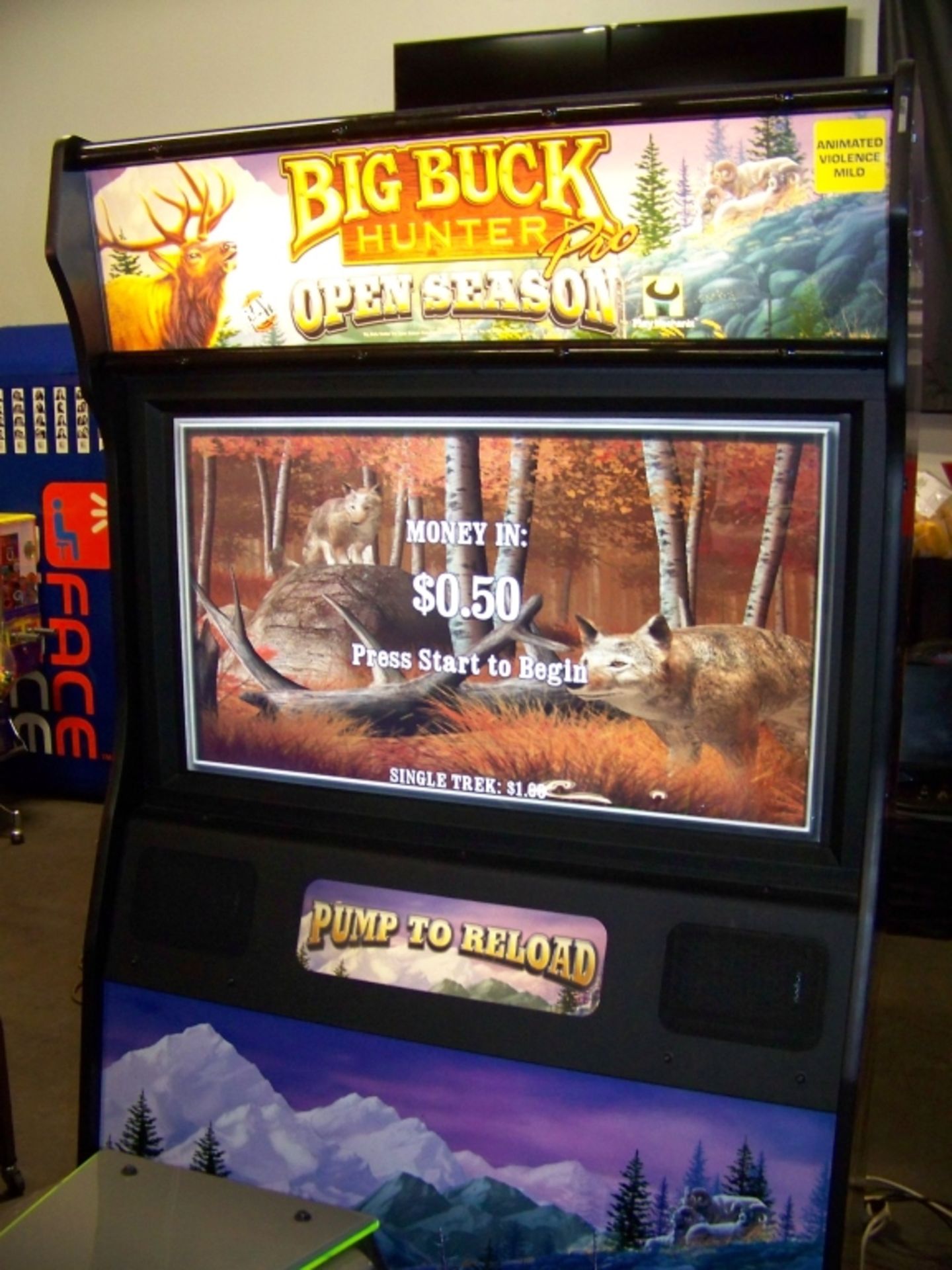 BIG BUCK HUNTER OPEN SEASON DX 42" ARCADE GAME - Image 7 of 9