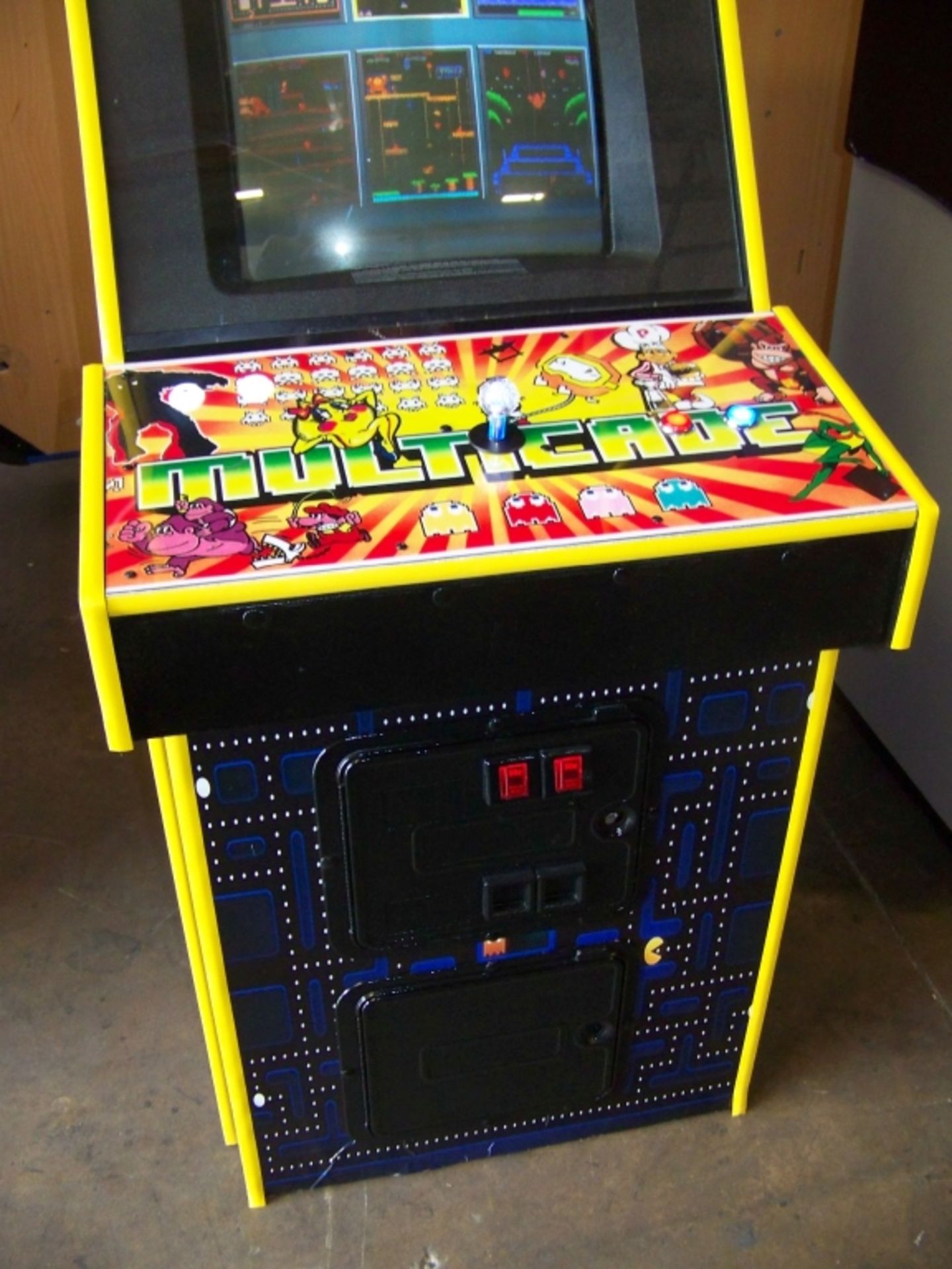 60 IN 1 MULTICADE UPRIGHT ARCADE GAME CUSTOM CAB - Image 6 of 8