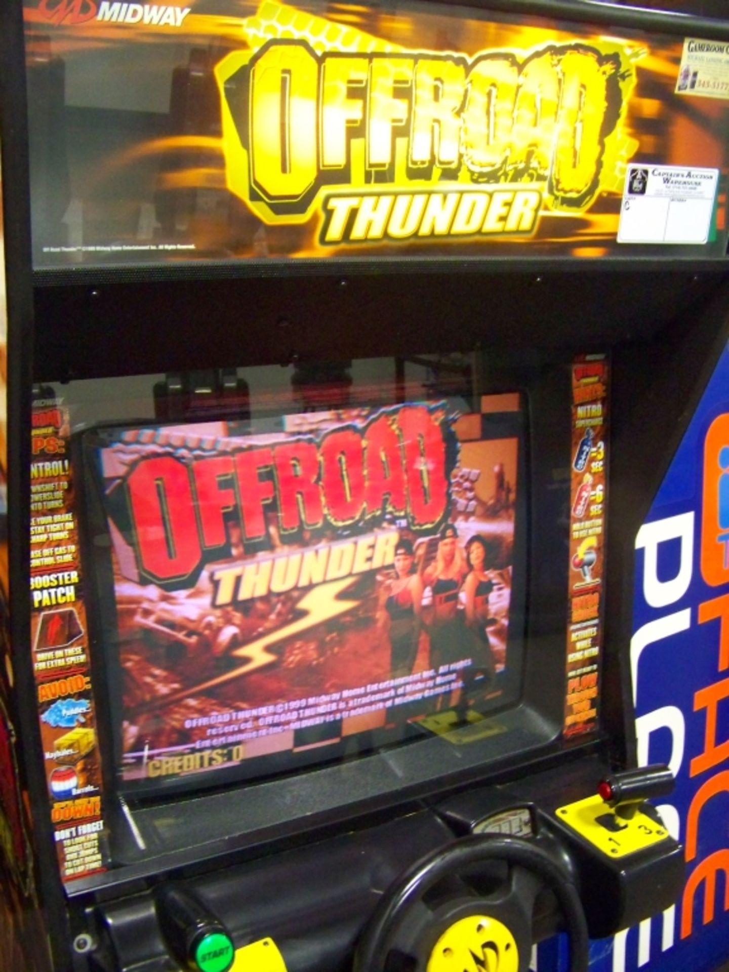 OFFROAD THUNDER RACING ARCADE GAME - Image 4 of 6