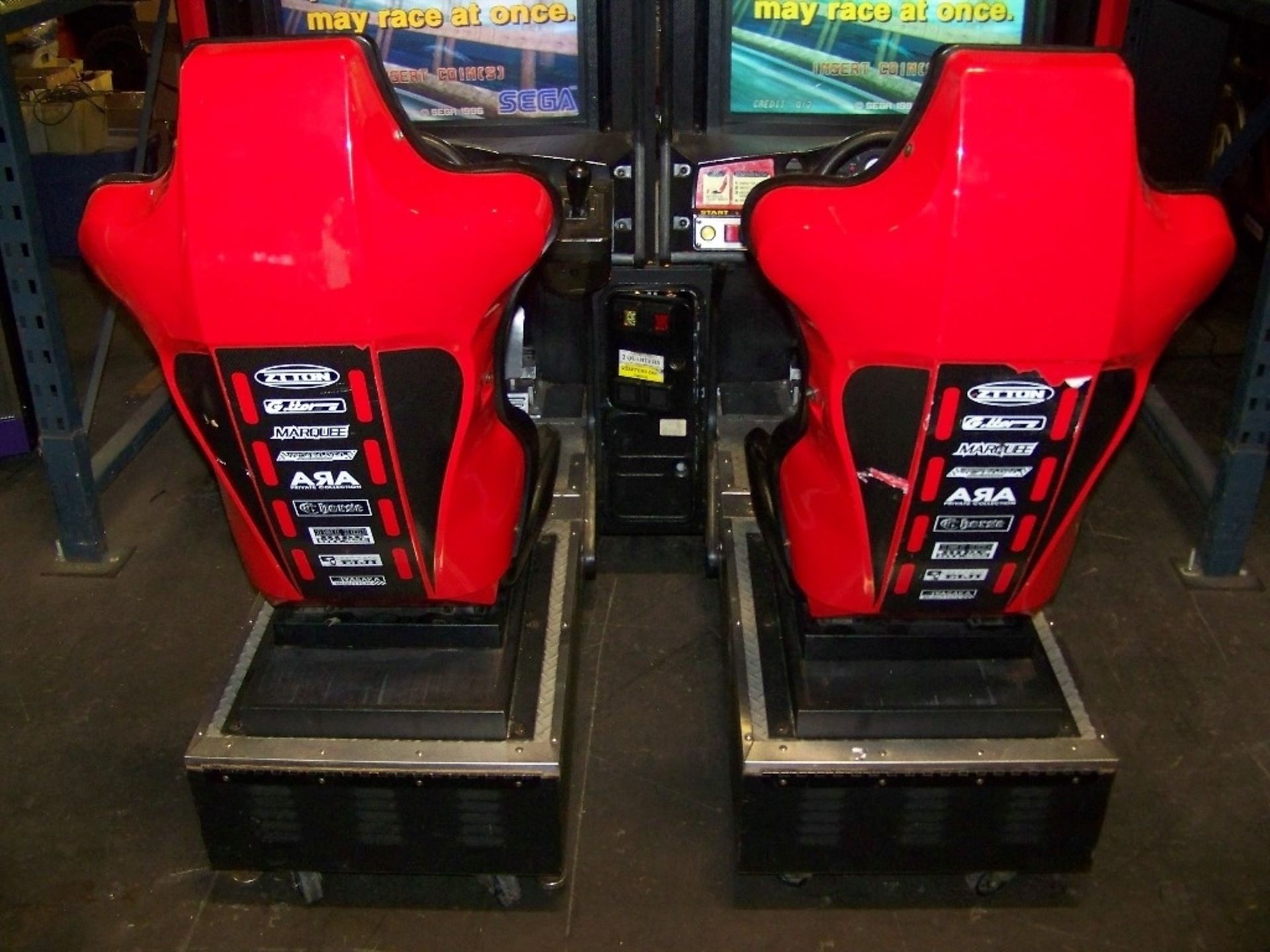 SUPER GT TWIN RACING ARCADE GAME SEGA - Image 2 of 5