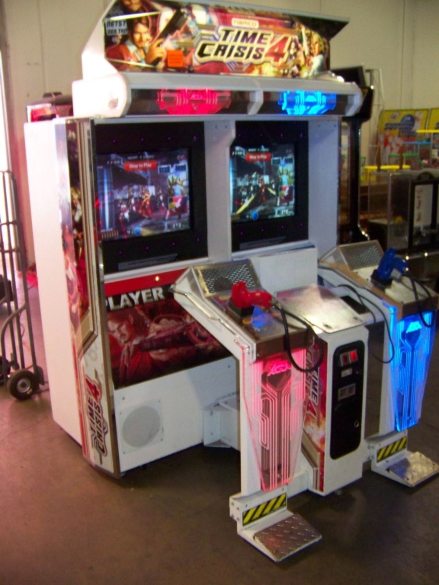 TIME CRISIS 4 TWIN SHOOTER ARCADE GAME NAMCO