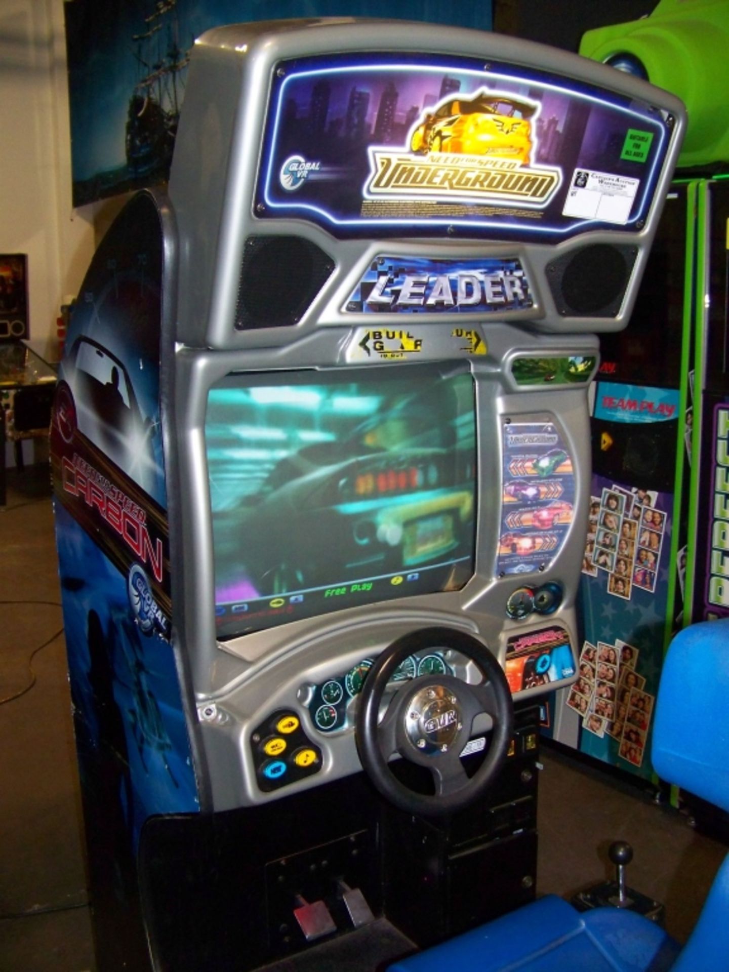 NEED FOR SPEED UNDERGROUND RACING ARCADE GAME - Image 6 of 7