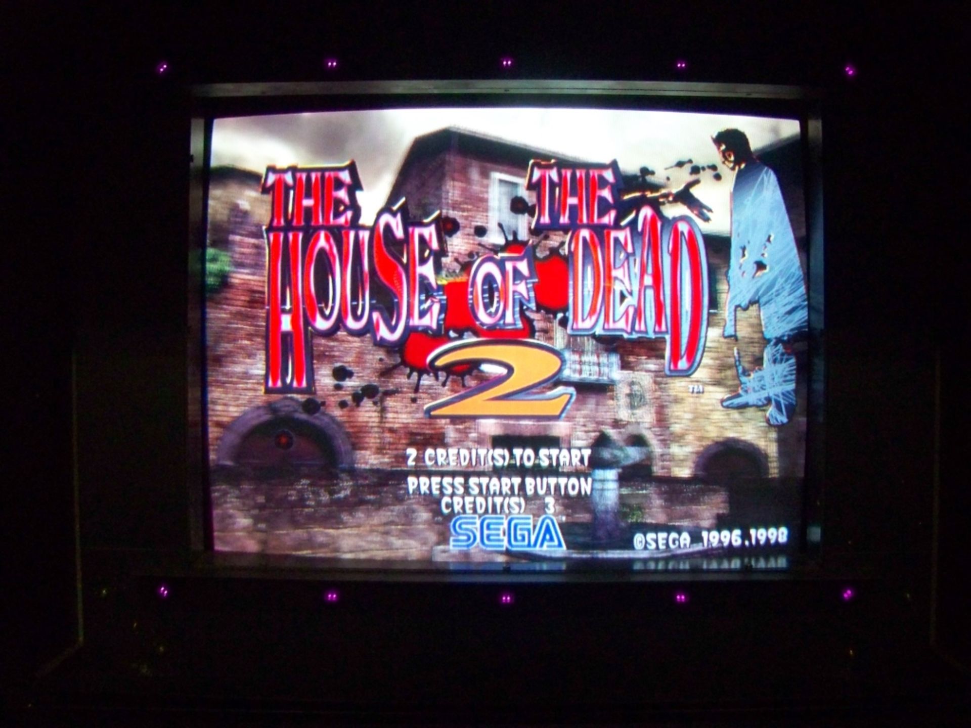THE HOUSE OF THE DEAD 2 SEGA ZOMBIE SHOOTER ARCADE - Image 2 of 5