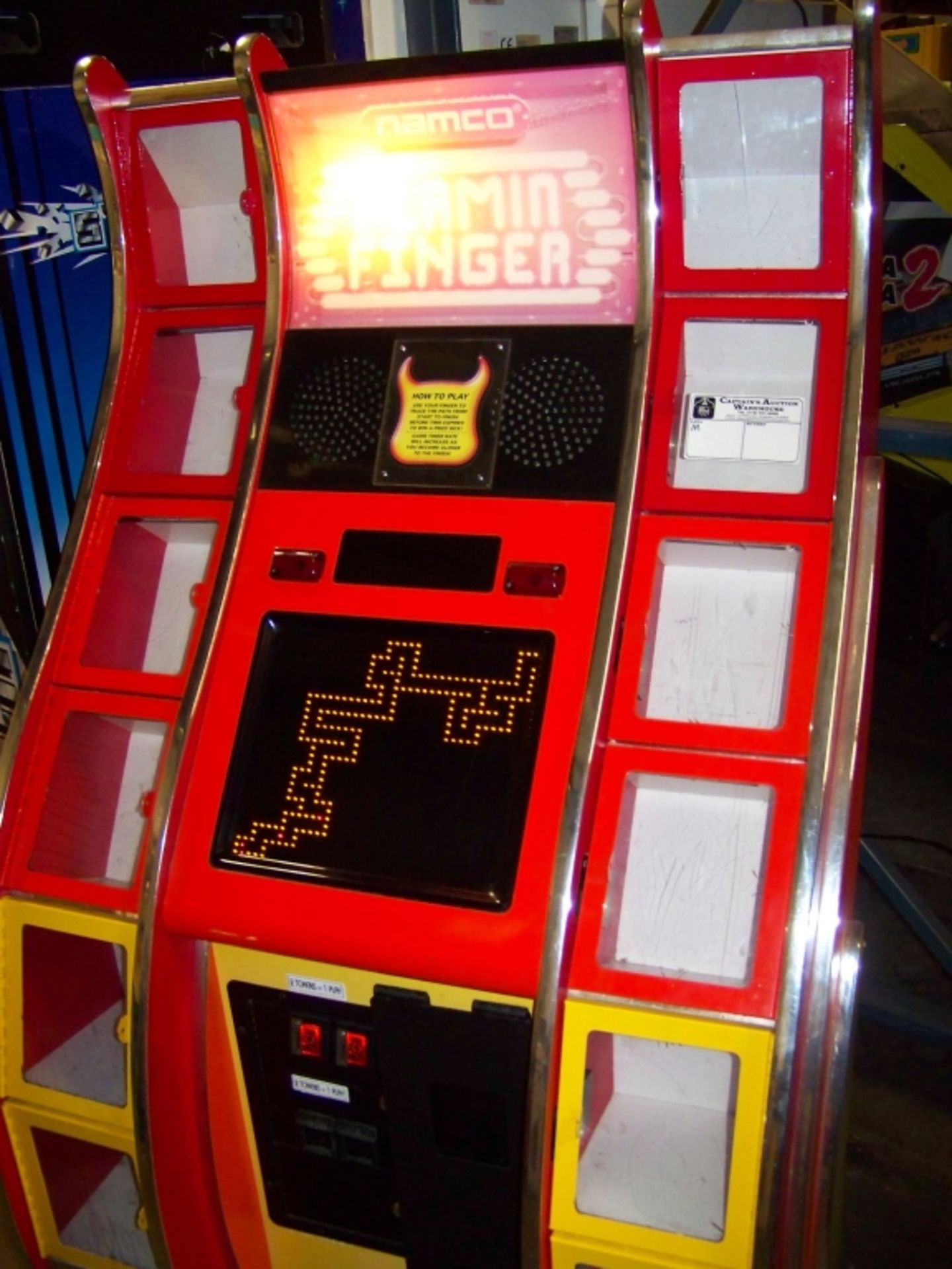 FLAMIN FINGER PRIZE REDEMPTION GAME NAMCO - Image 2 of 4