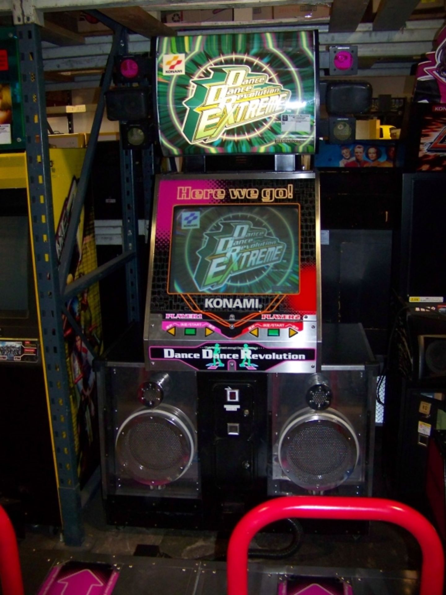 DDR 8TH MIX EXTREME DANCE ARCADE GAME KONAMI - Image 2 of 6