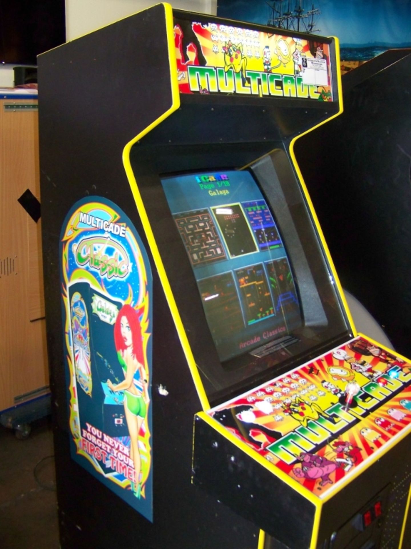 60 IN 1 MULTICADE UPRIGHT ARCADE GAME CUSTOM CAB - Image 5 of 8