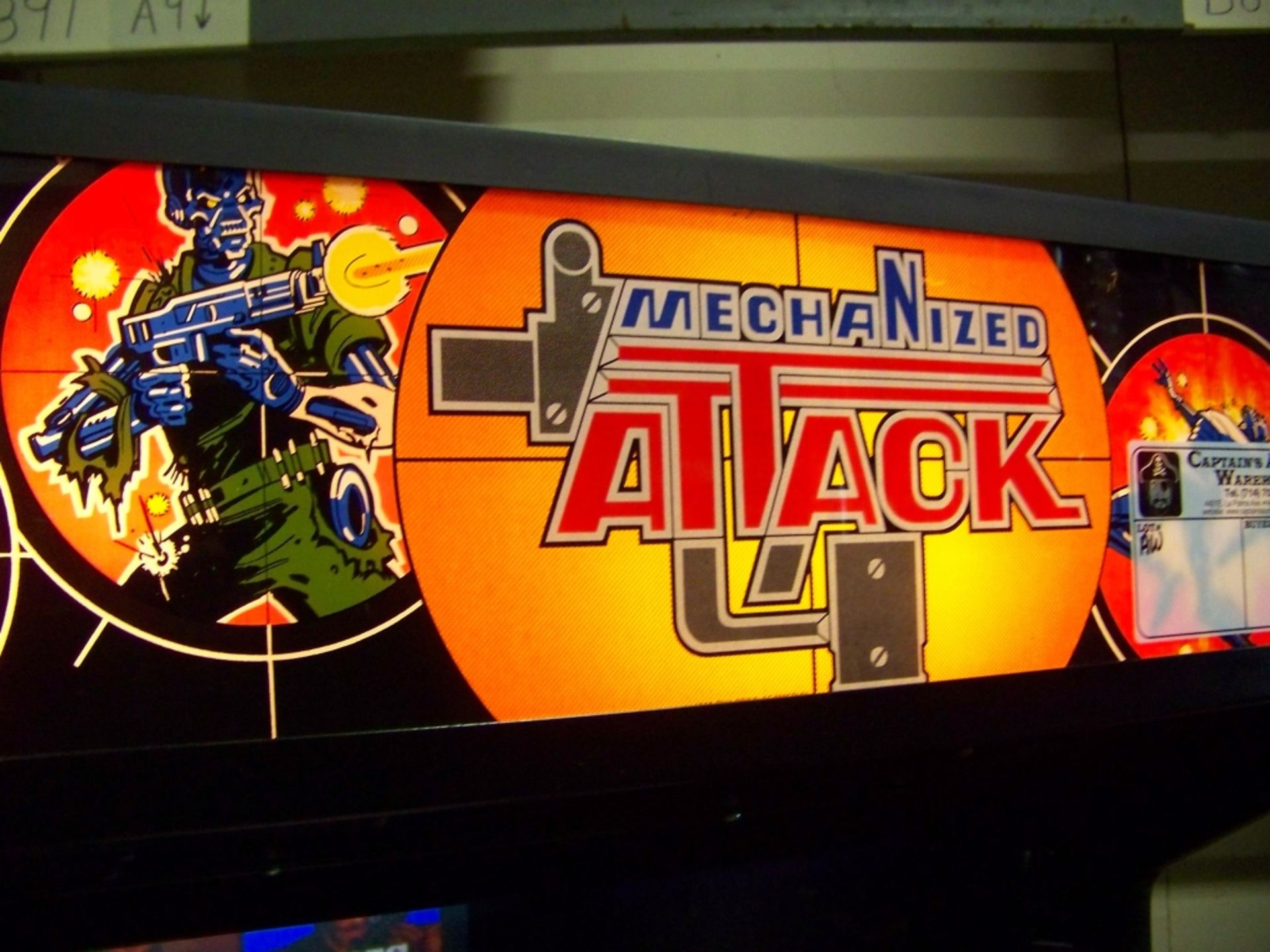 MECHANIZED ATTACK SNK FIXED GUN SHOOTER CLASSIC Item is in used condition. Evidence of wear and - Image 2 of 10