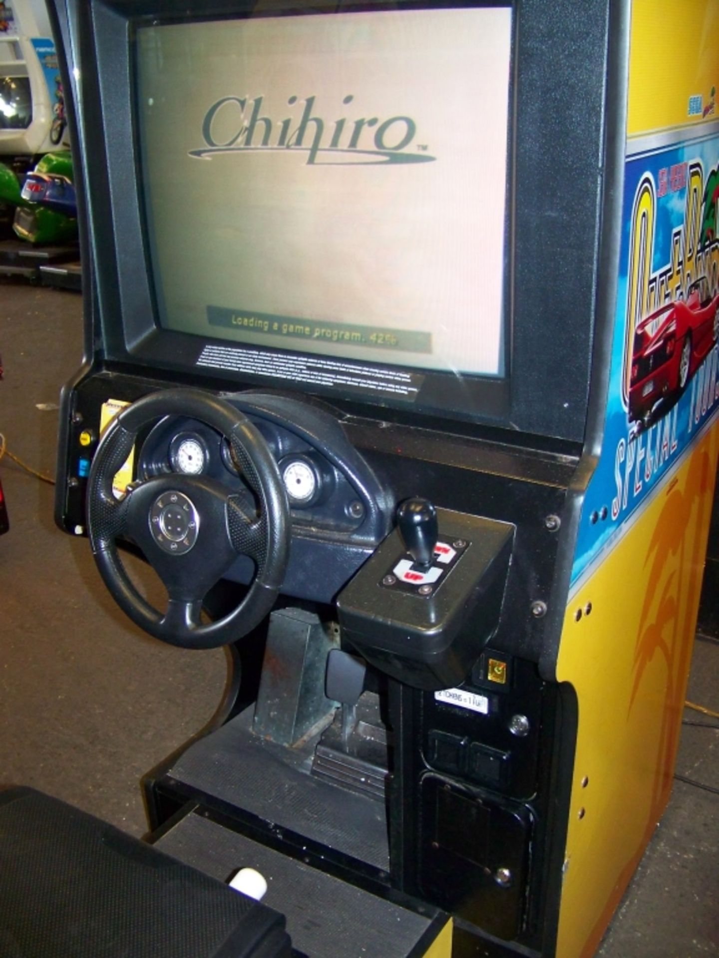 OUTRUN 2 SPECIAL EDITION RACING ARCADE GAME SEGA Item is in used condition. Evidence of wear and - Image 5 of 9