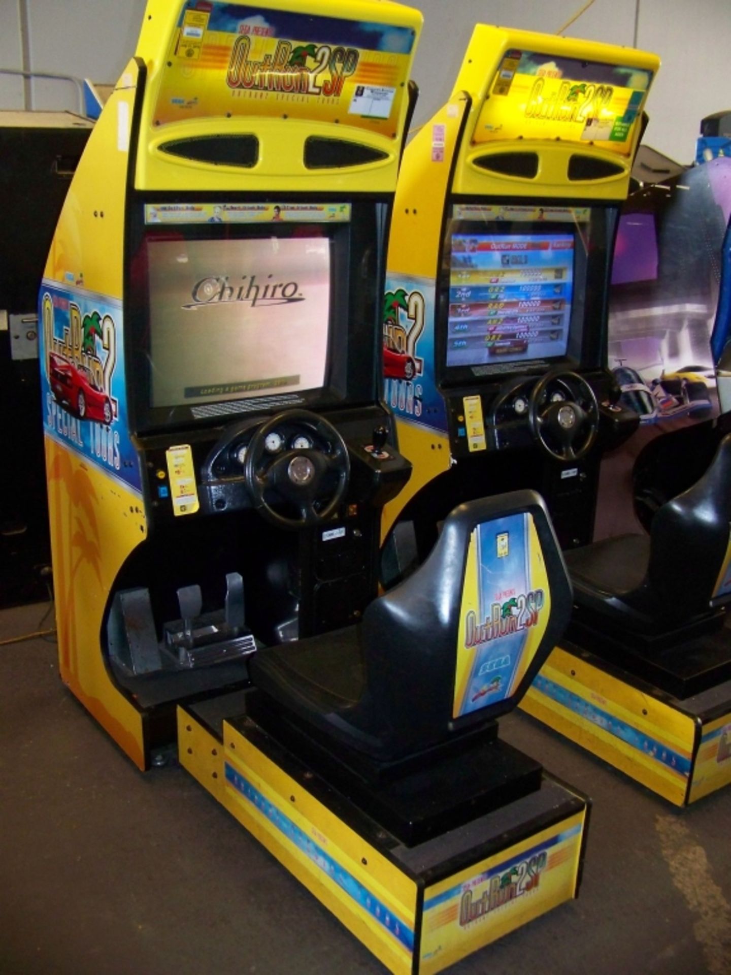 OUTRUN 2 SPECIAL EDITION RACING ARCADE GAME SEGA Item is in used condition. Evidence of wear and - Image 2 of 9