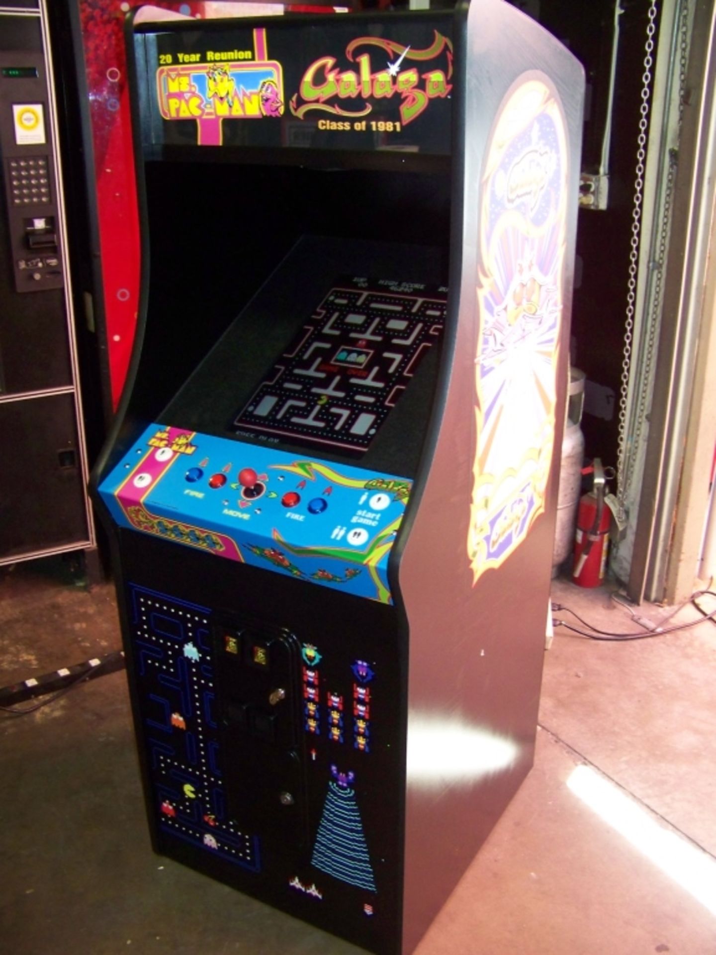 GALAGA MS. PACMAN COMBO BRAND NEW ARCADE GAME LCD Check pictures for details. NOTE: THIS IS A