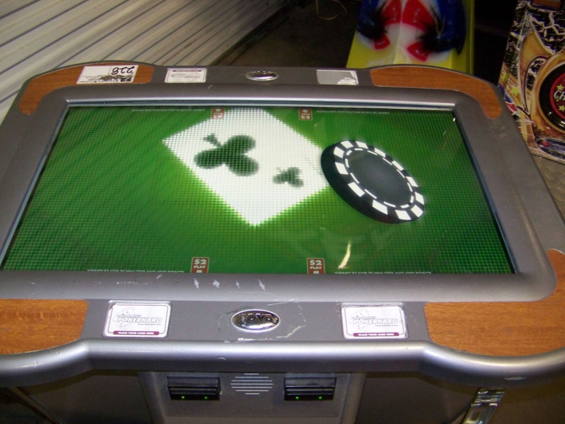 BIG TONY TEXAS HOLD'EM POKER ARCADE GAME Item is in used condition. Evidence of wear and - Image 7 of 10