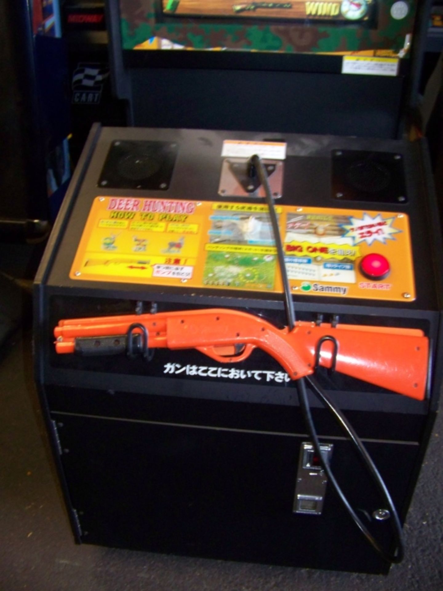 WORLD HUNTING SERIES SHOOTER ARCADE GAME SAMMY JP Item is in used condition. Evidence of wear and - Image 4 of 4