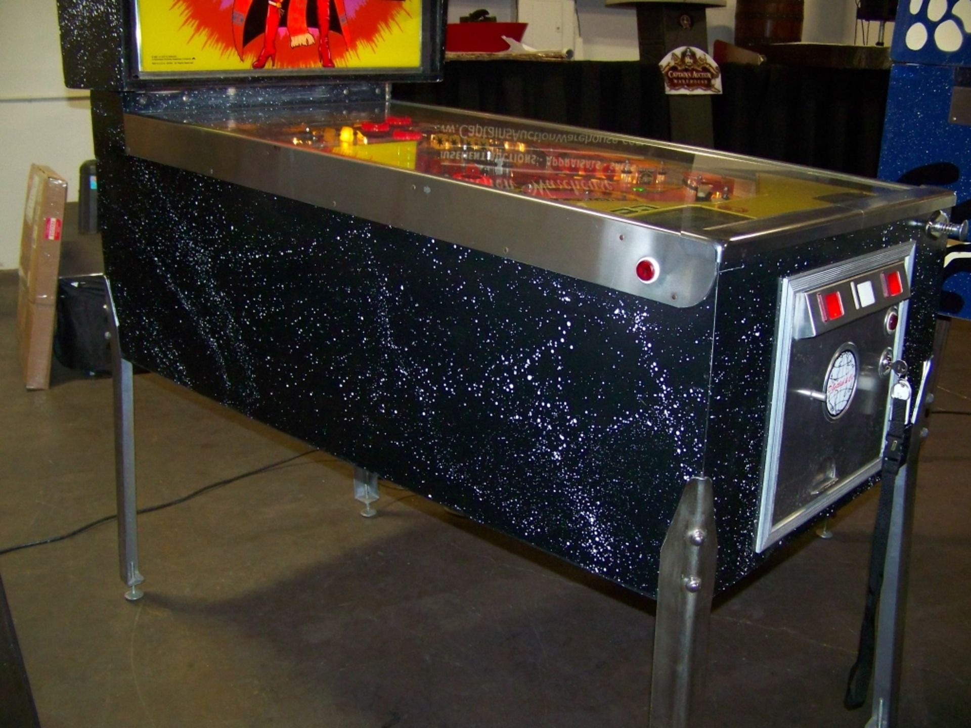 ECLIPSE PINBALL MACHINE RARE GOTTLIEB TITLE 1982 Item is in used condition. Evidence of wear and - Image 3 of 11