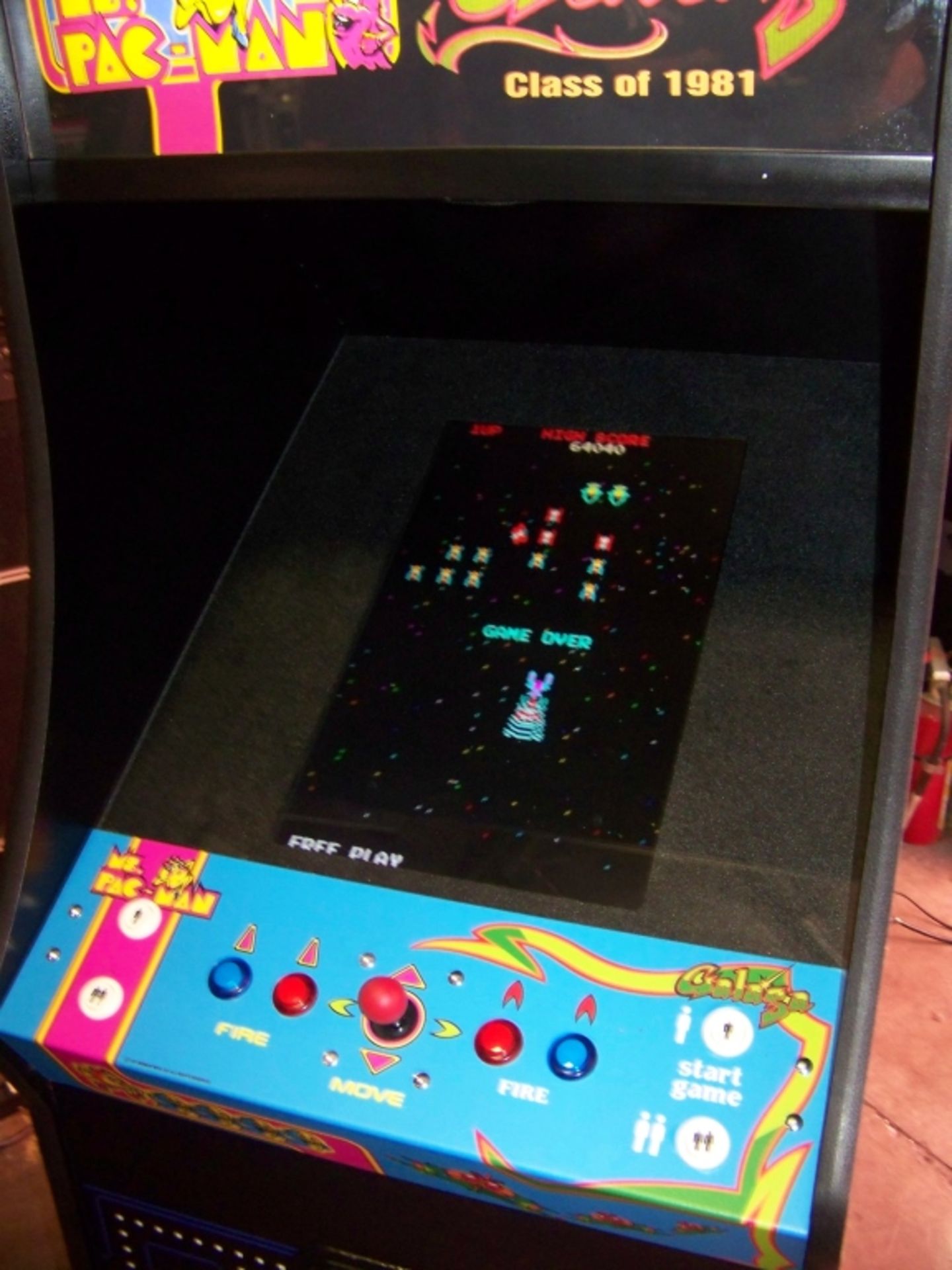 GALAGA MS. PACMAN COMBO BRAND NEW ARCADE GAME LCD Check pictures for details. NOTE: THIS IS A - Image 4 of 7