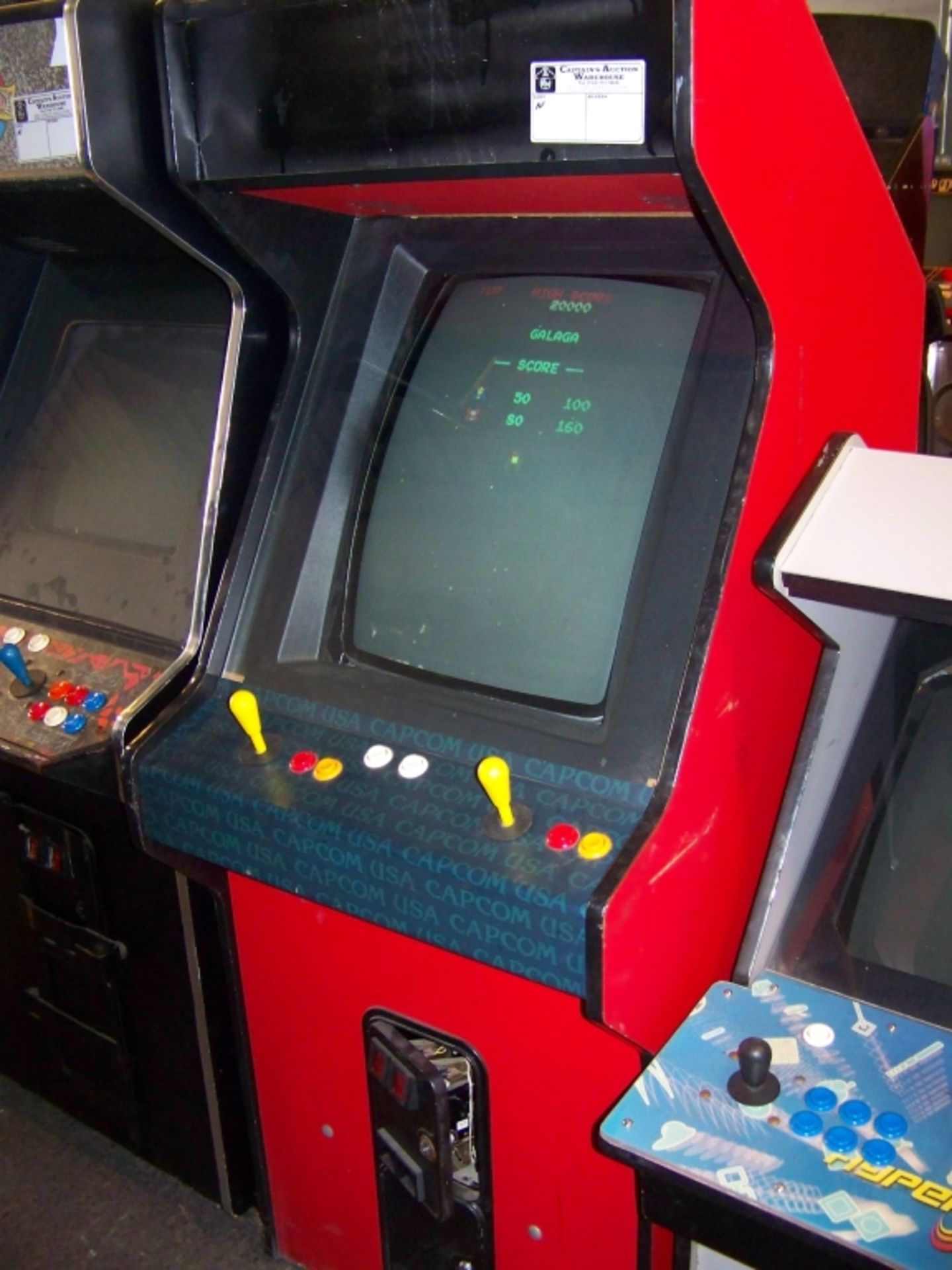 MULTICADE UPRIGHT ARCADE GAME Item is in used condition. Evidence of wear and commercial