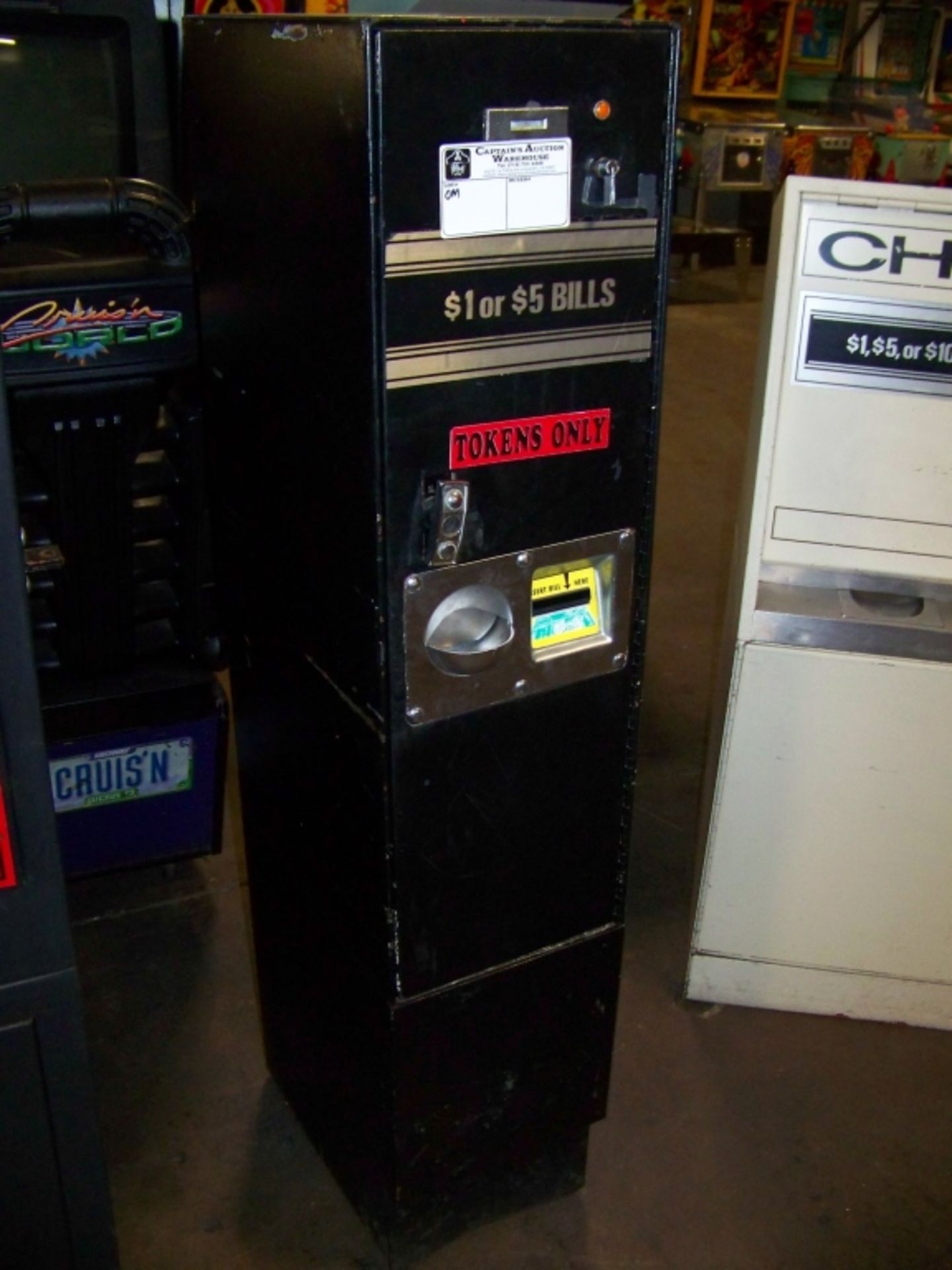 ROWE BC-12 DOLLAR COIN CHANGER MACHINE Item is in used condition. Evidence of wear and commercial