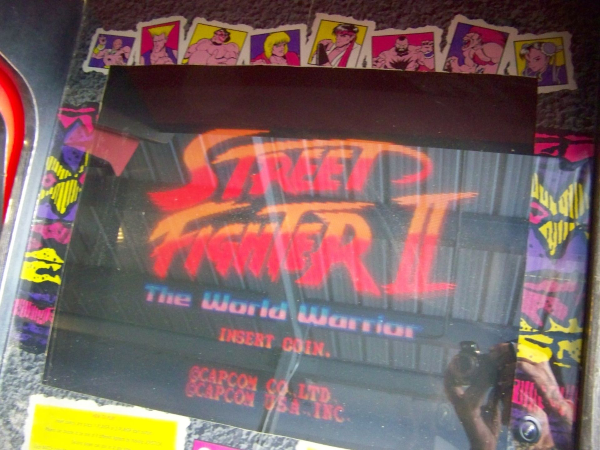 STREET FIGHTER II CAPCOM ARCADE GAME Item is in used condition. Evidence of wear and commercial