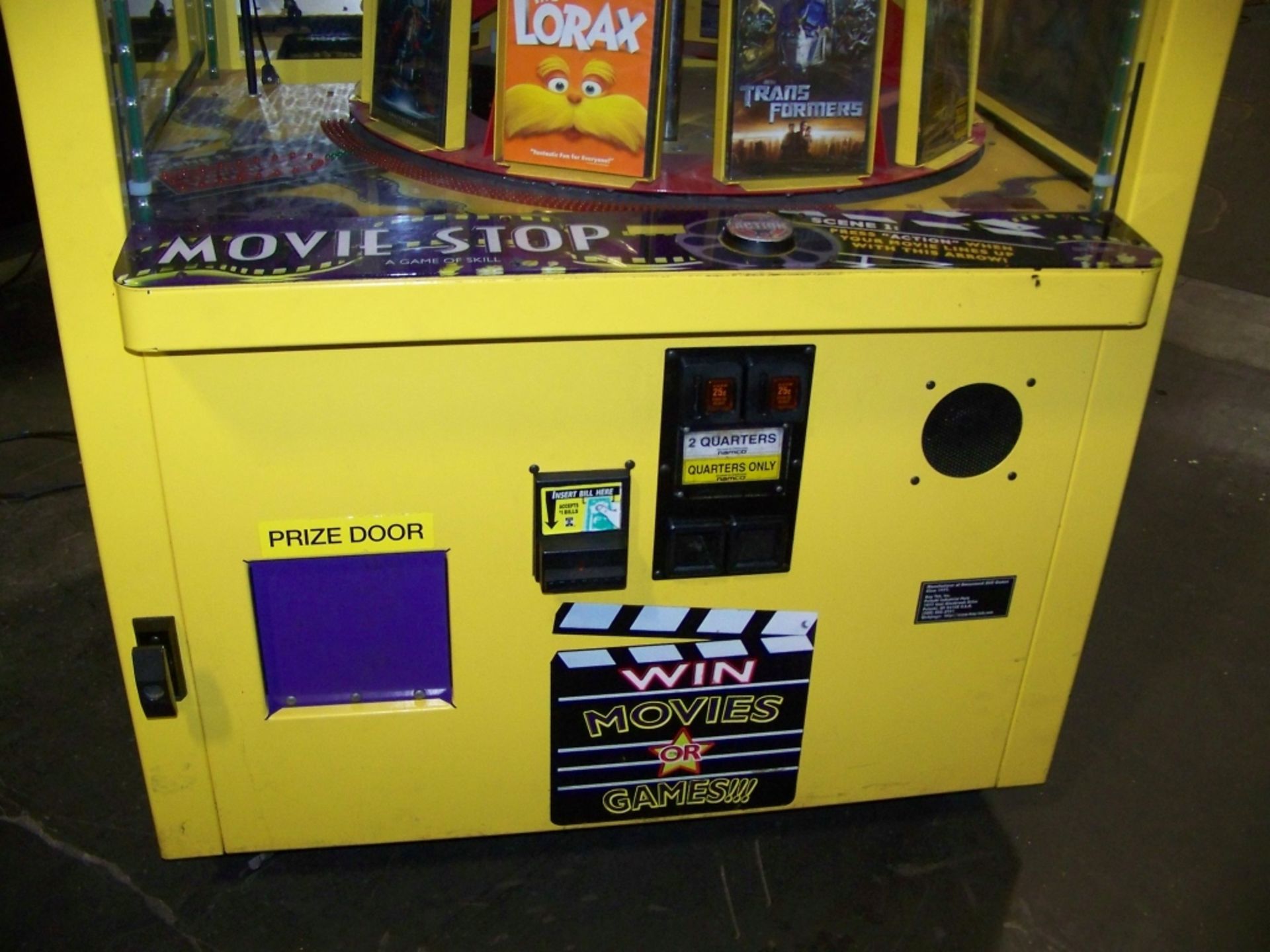 MOVIE STOP PRIZE REDEMPTION GAME BAYTEK Item is in used condition. Evidence of wear and commercial - Image 2 of 3
