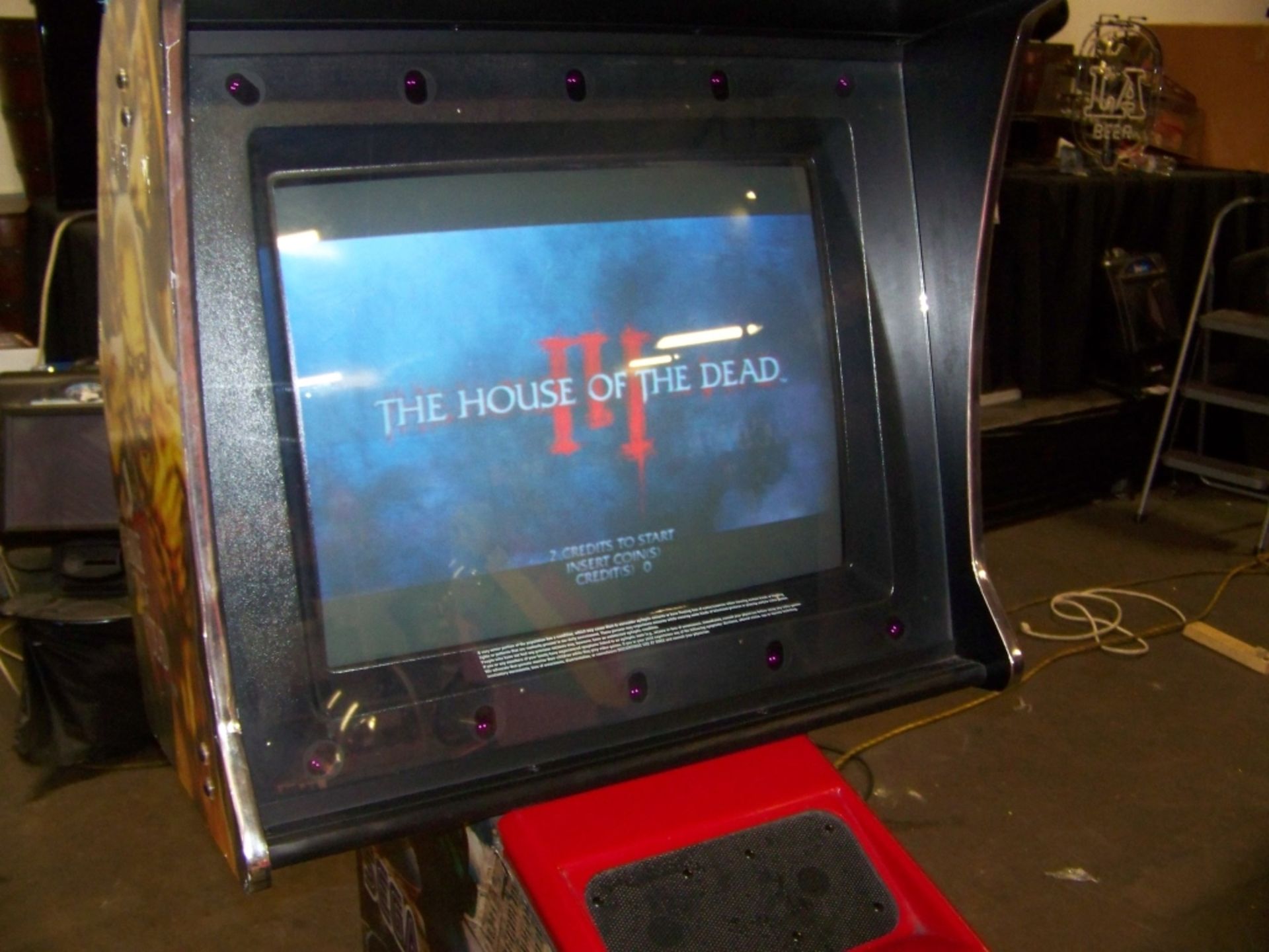 THE HOUSE OF THE DEAD III ZOMBIE SHOOTER ARCADE - Image 7 of 8