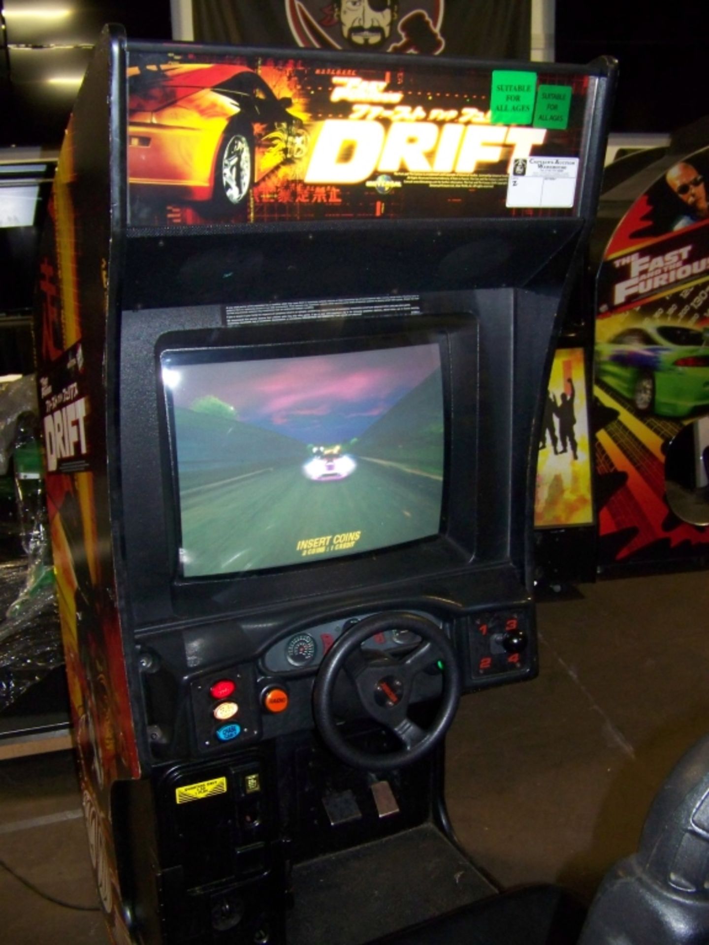 DRIFT FAST & FURIOUS DRIVER ARCADE GAME Z - Image 2 of 5