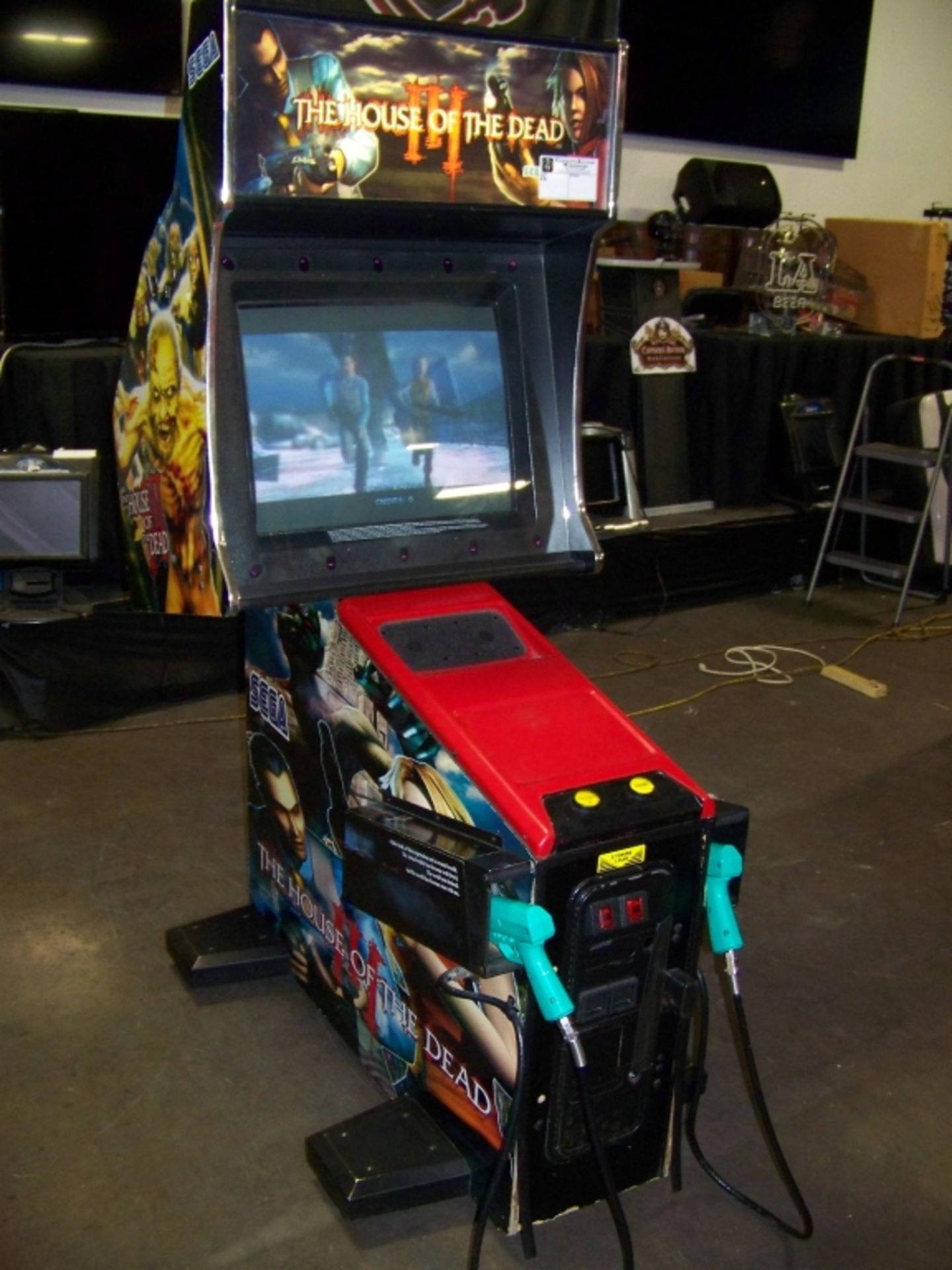 THE HOUSE OF THE DEAD III ZOMBIE SHOOTER ARCADE