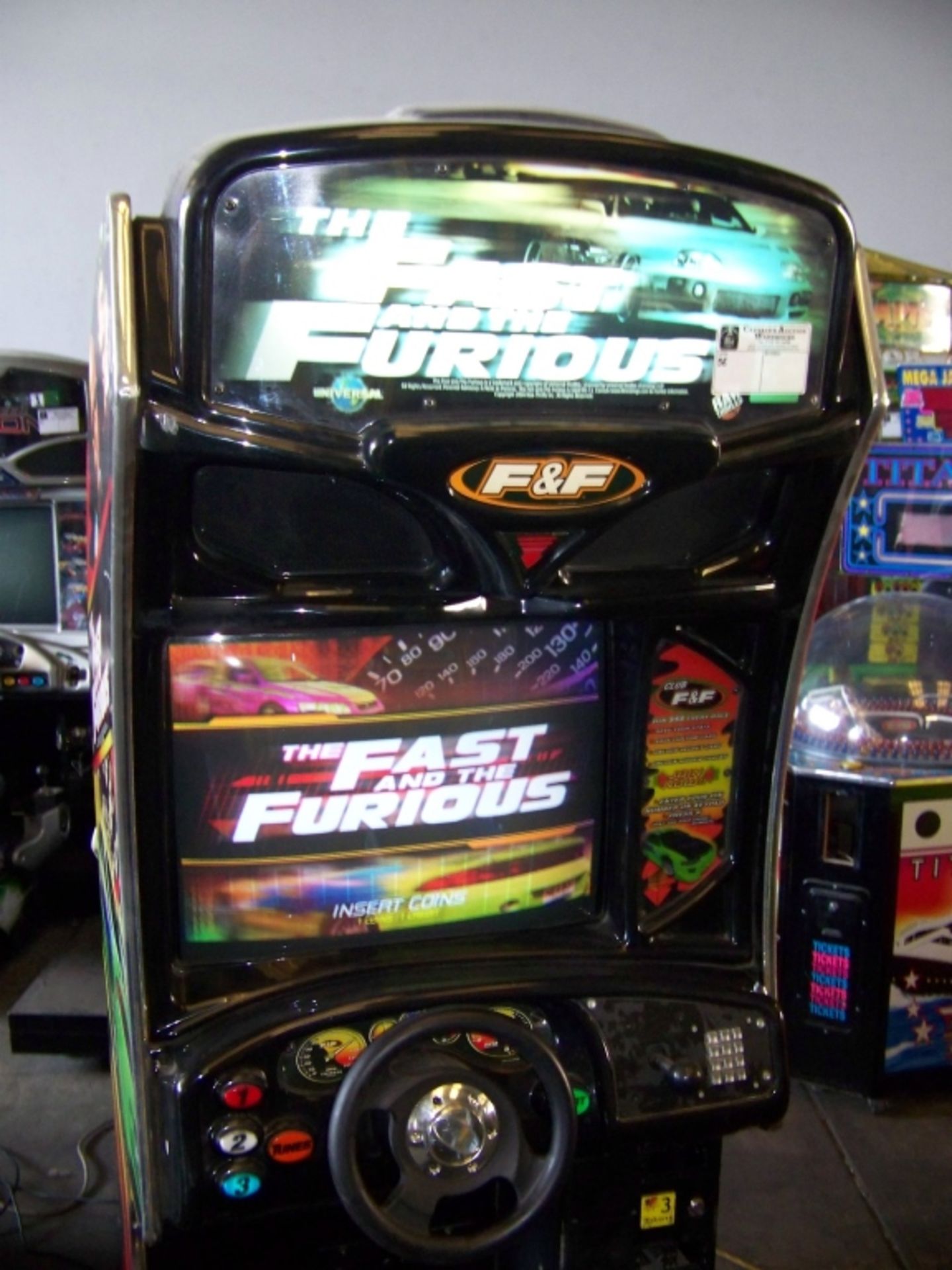 THE FAST AND FURIOUS RACING ARCADE GAME SE - Image 4 of 5