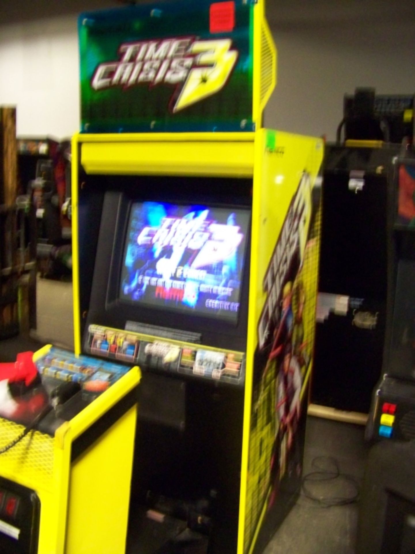 TIME CRISIS 3 SINGLE SHOOTER ARCADE GAME NAMCO - Image 2 of 6