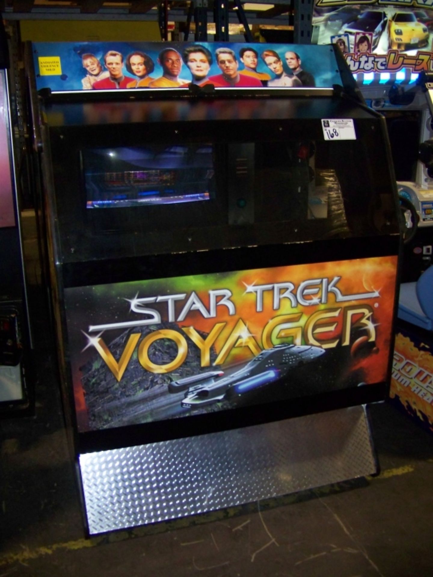 STAR TREK VOYAGER 39" DX ENVIRONMENTAL ARCADE GAME - Image 3 of 3