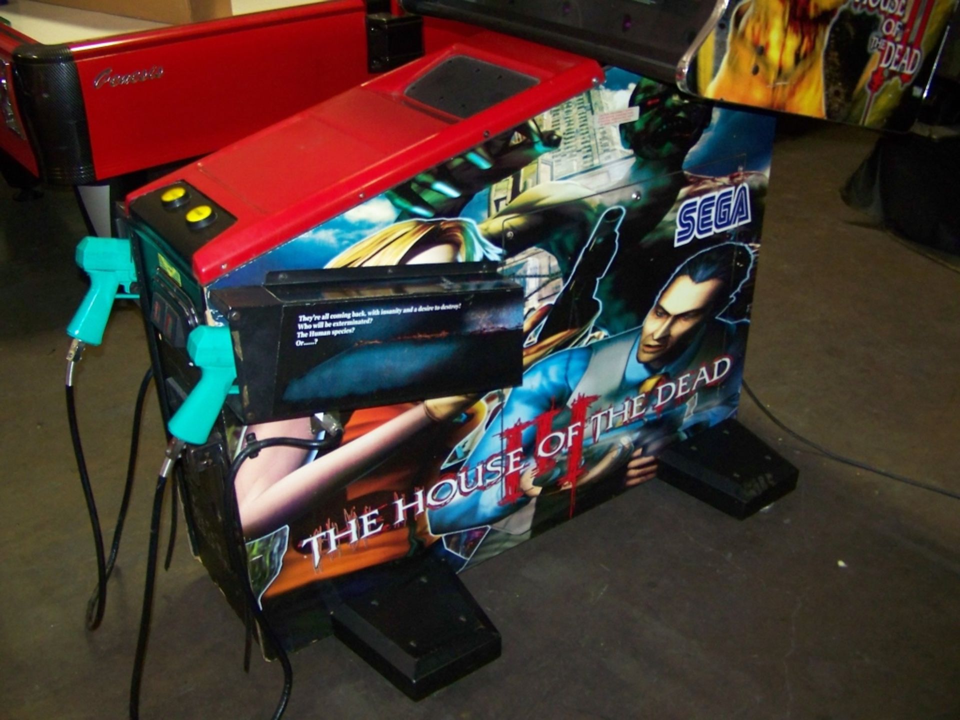 THE HOUSE OF THE DEAD III ZOMBIE SHOOTER ARCADE - Image 4 of 8