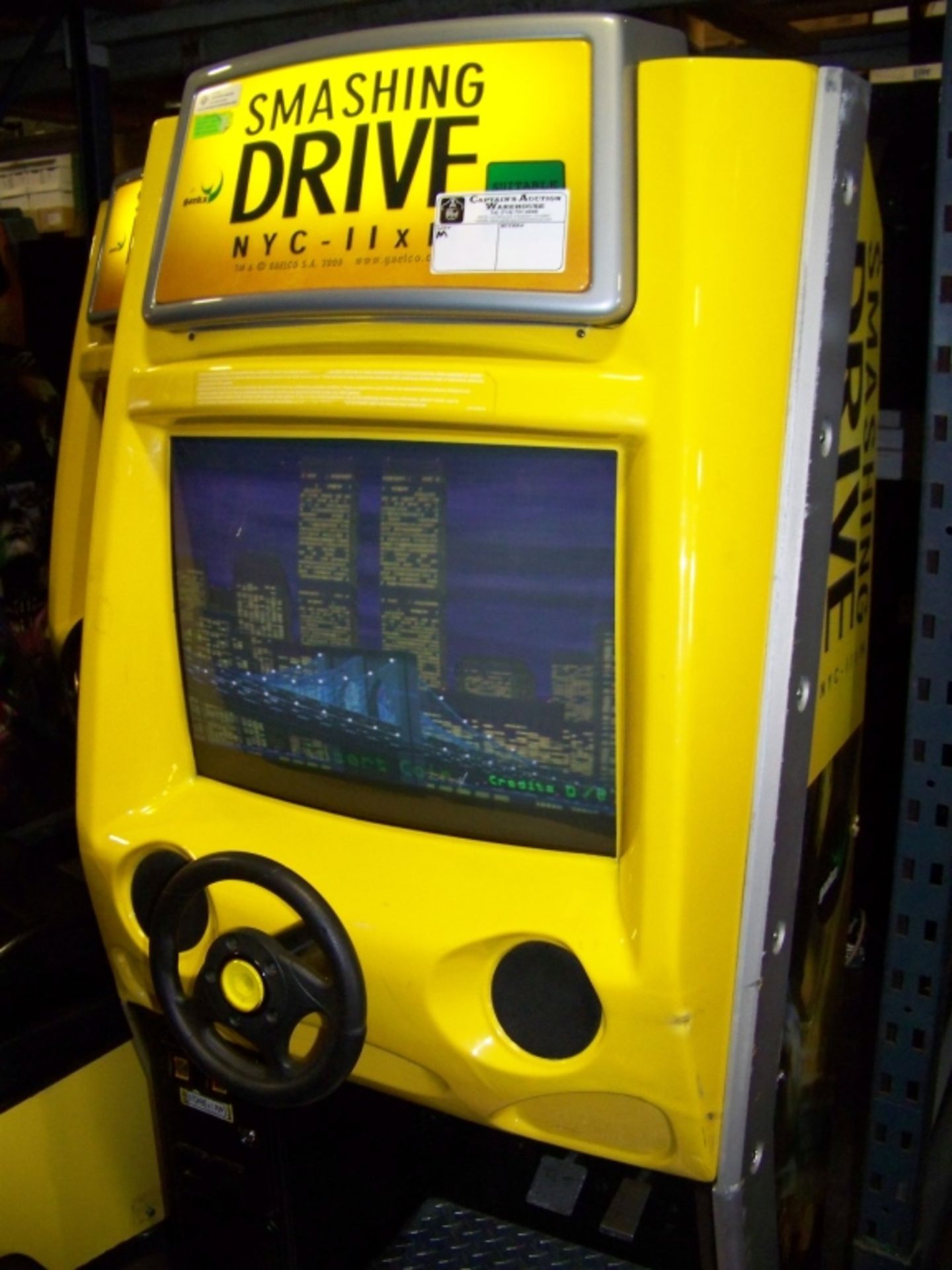 SMASHING DRIVE NYC SITDOWN DRIVER ARCADE GAME - Image 3 of 4