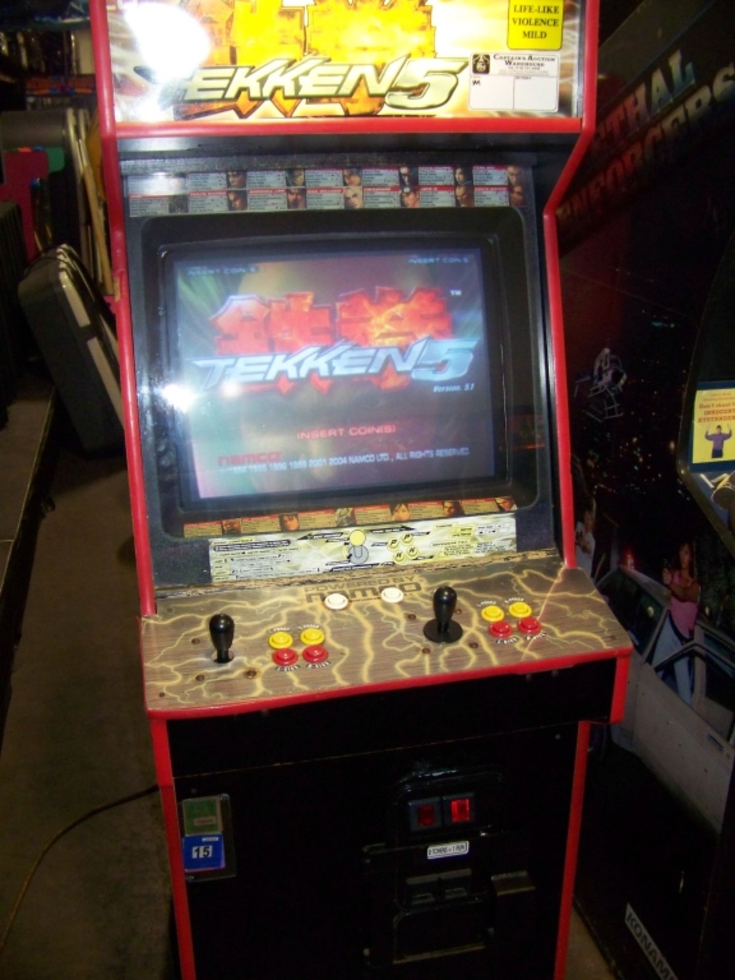 TEKKEN 5 FIGHTING ARCADE GAME NAMCO - Image 5 of 5