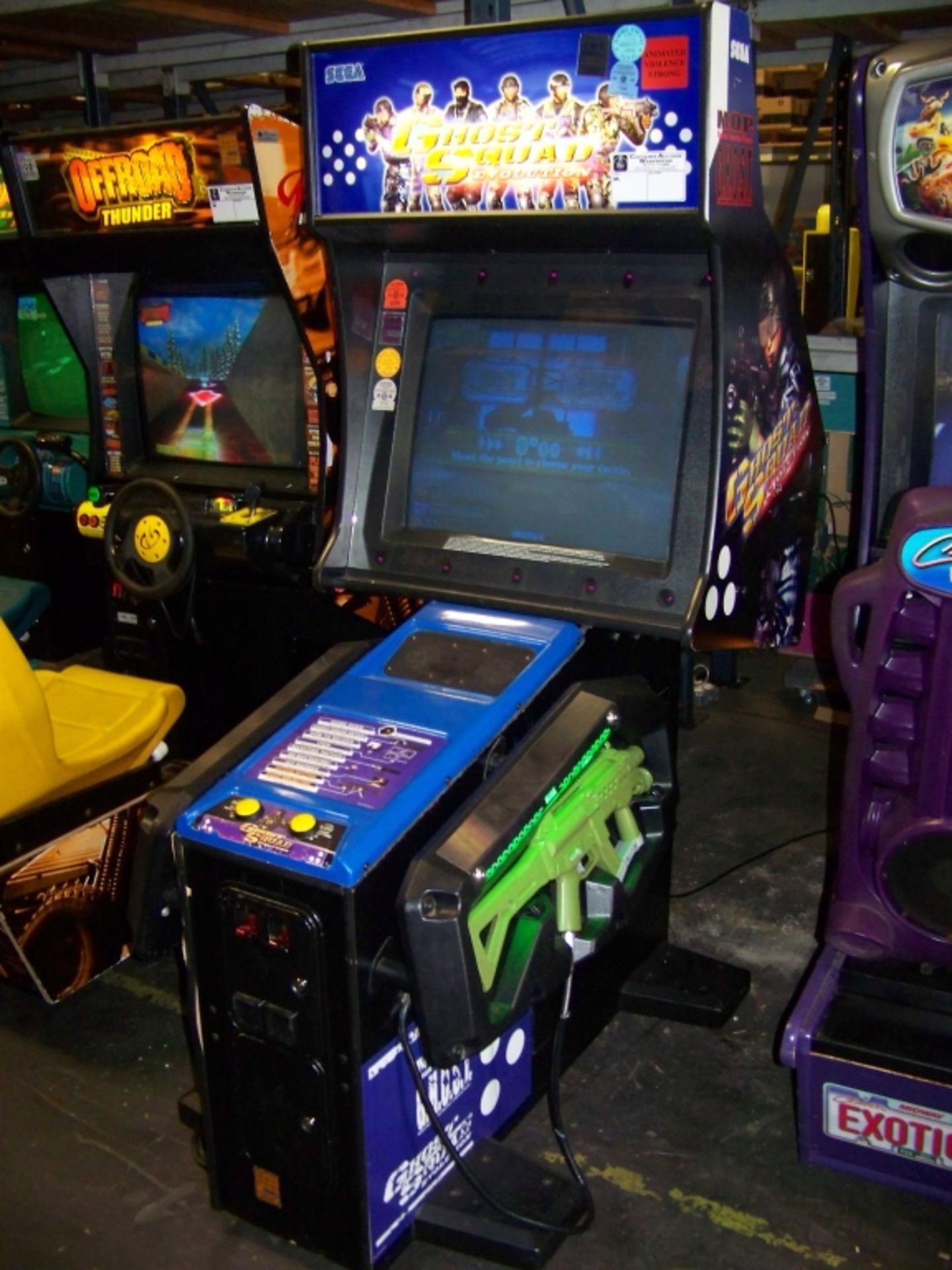 GHOST SQUAD EVOLUTION SHOOTER ARCADE GAME - Image 5 of 6