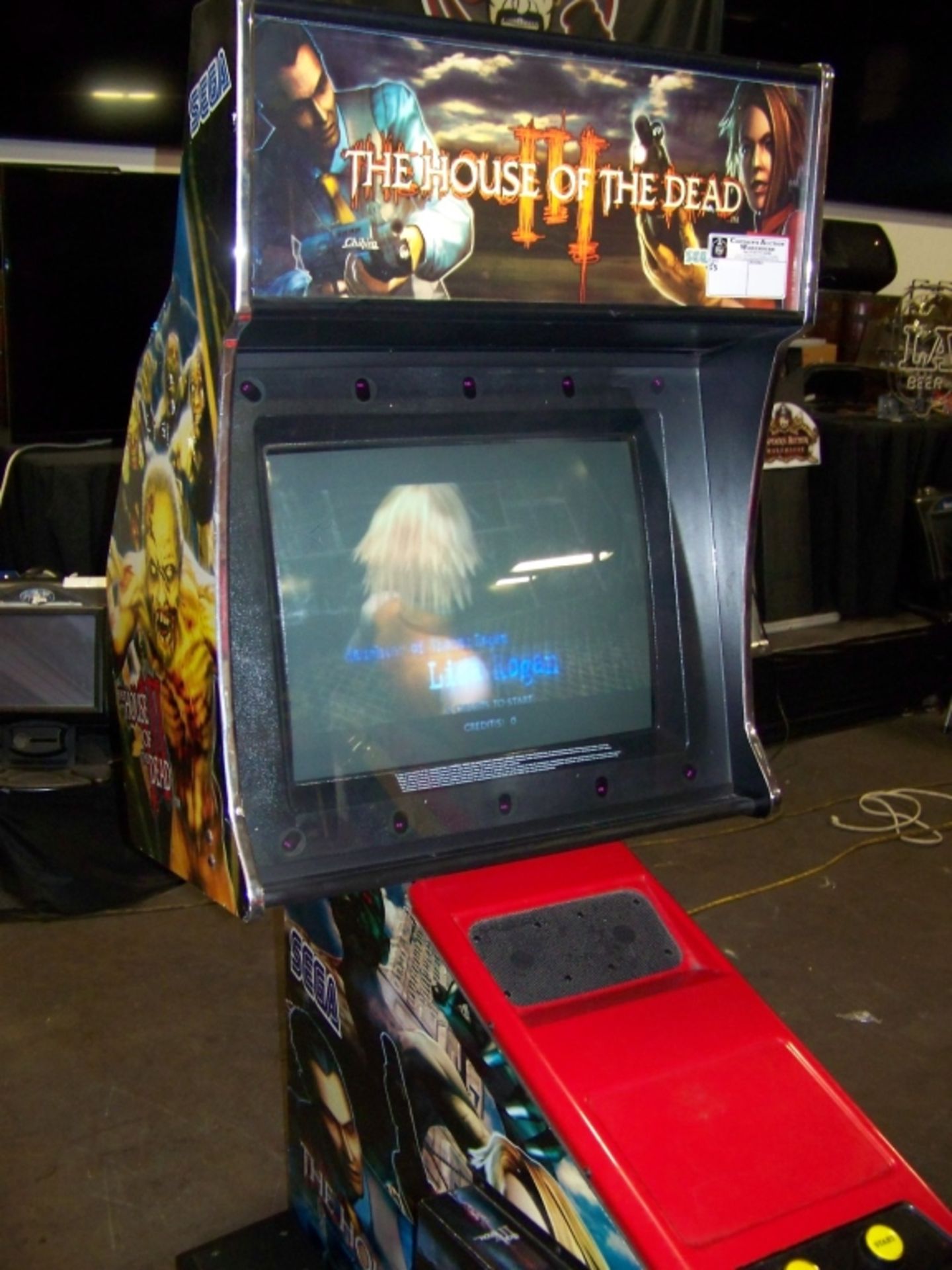 THE HOUSE OF THE DEAD III ZOMBIE SHOOTER ARCADE - Image 2 of 8