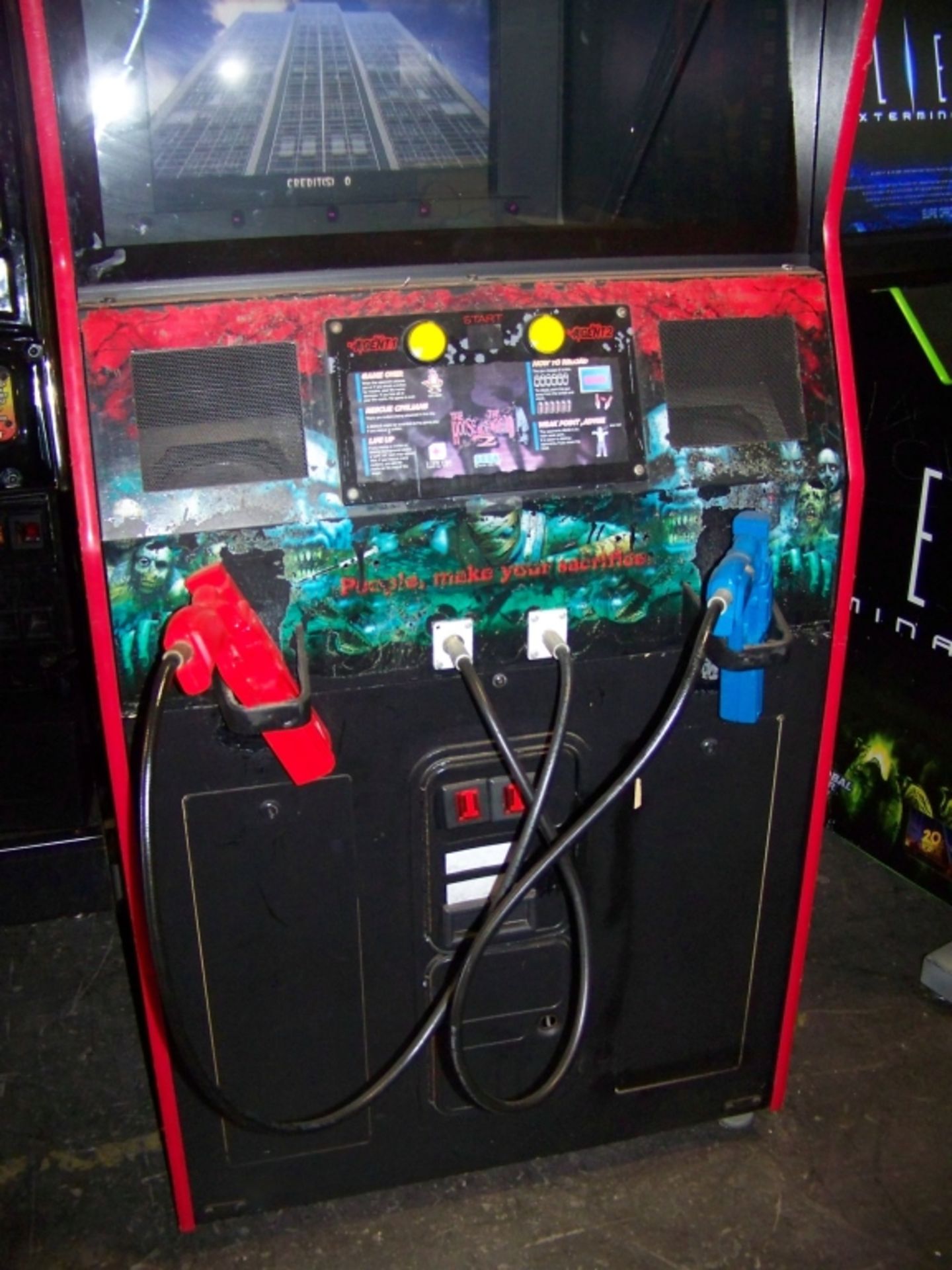 THE HOUSE OF THE DEAD 2 ZOMBIE ARCADE GAME SEGA - Image 6 of 6