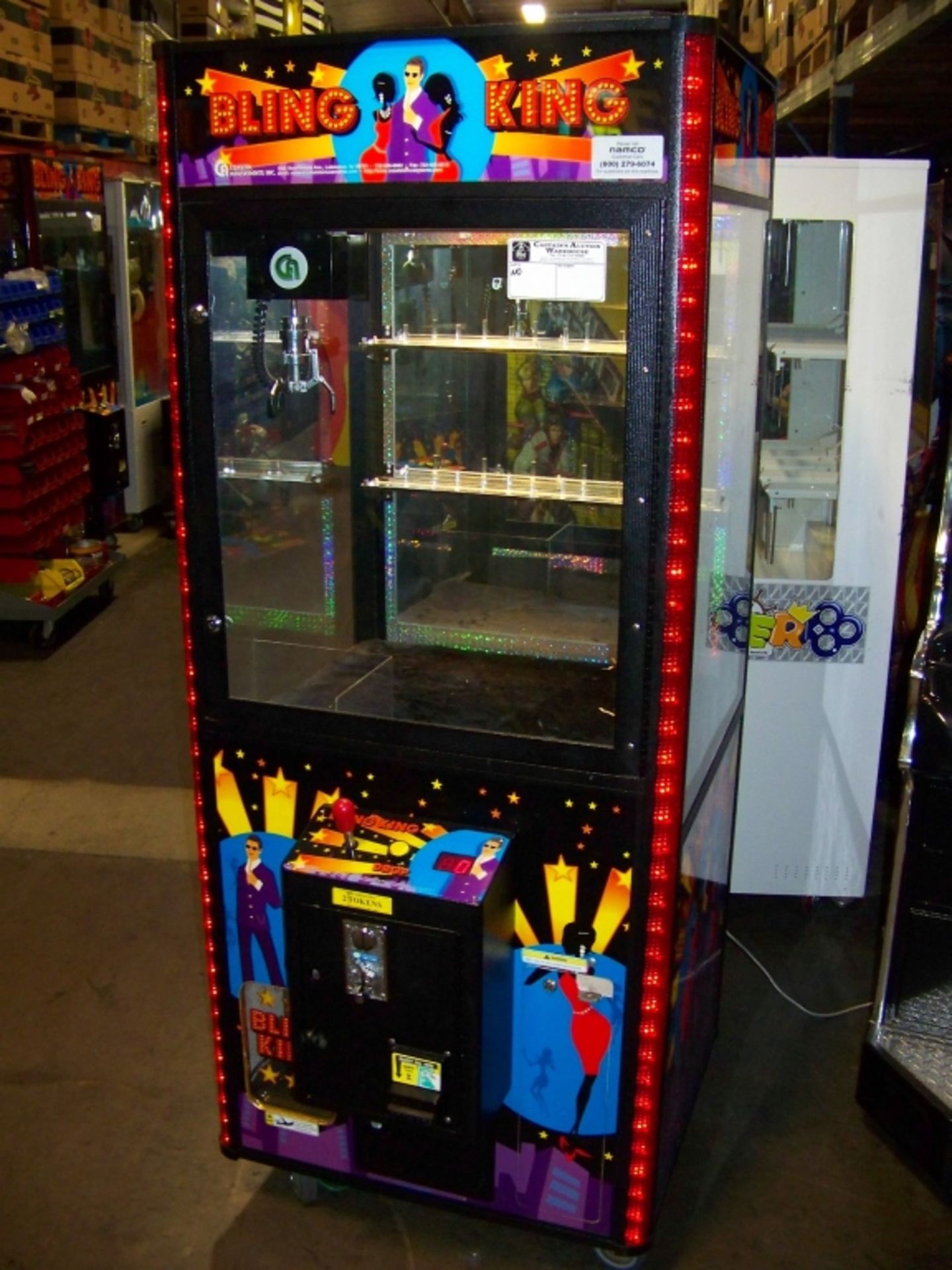 30" BLING KING JEWELRY CLAW CRANE MACHINE - Image 2 of 5