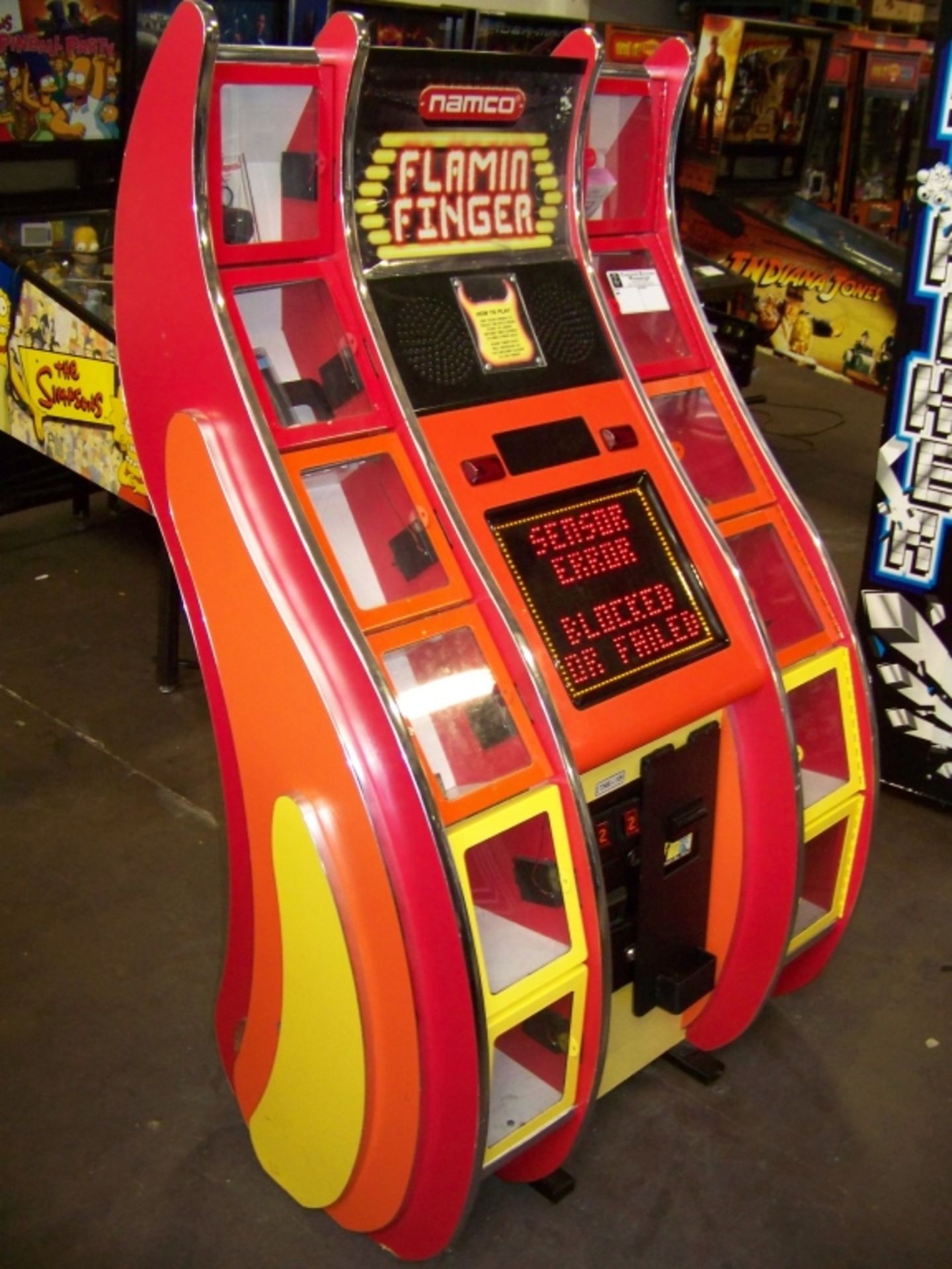 FLAMIN FINGER PRIZE REDEMPTION GAME NAMCO