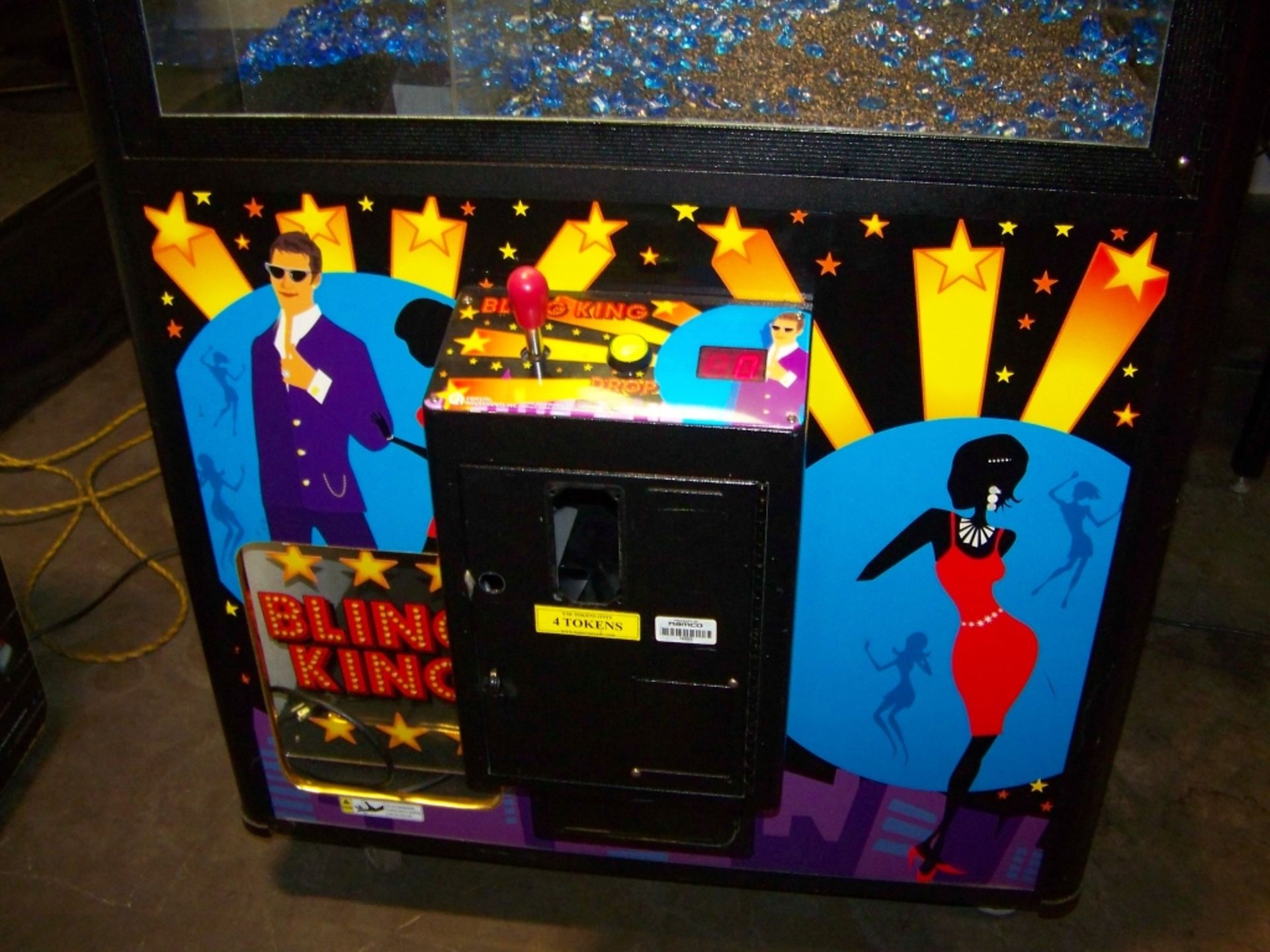 42" BLING KING JEWELRY CLAW CRANE MACHINE COASTAL - Image 4 of 4