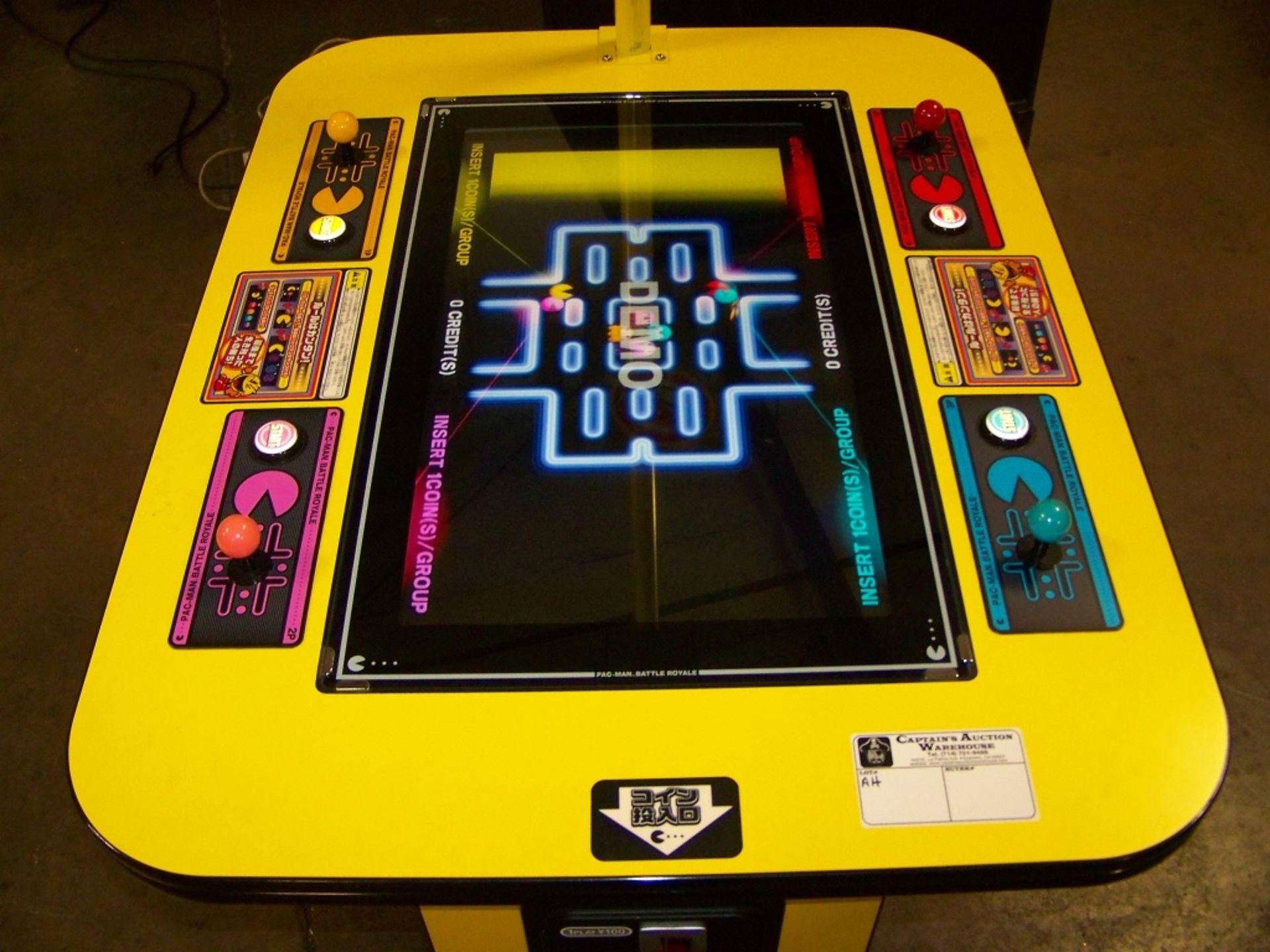 PACMAN BATTLE ROYALE UPRIGHT COCKTAIL TABLE NAMCO - Image 6 of 8