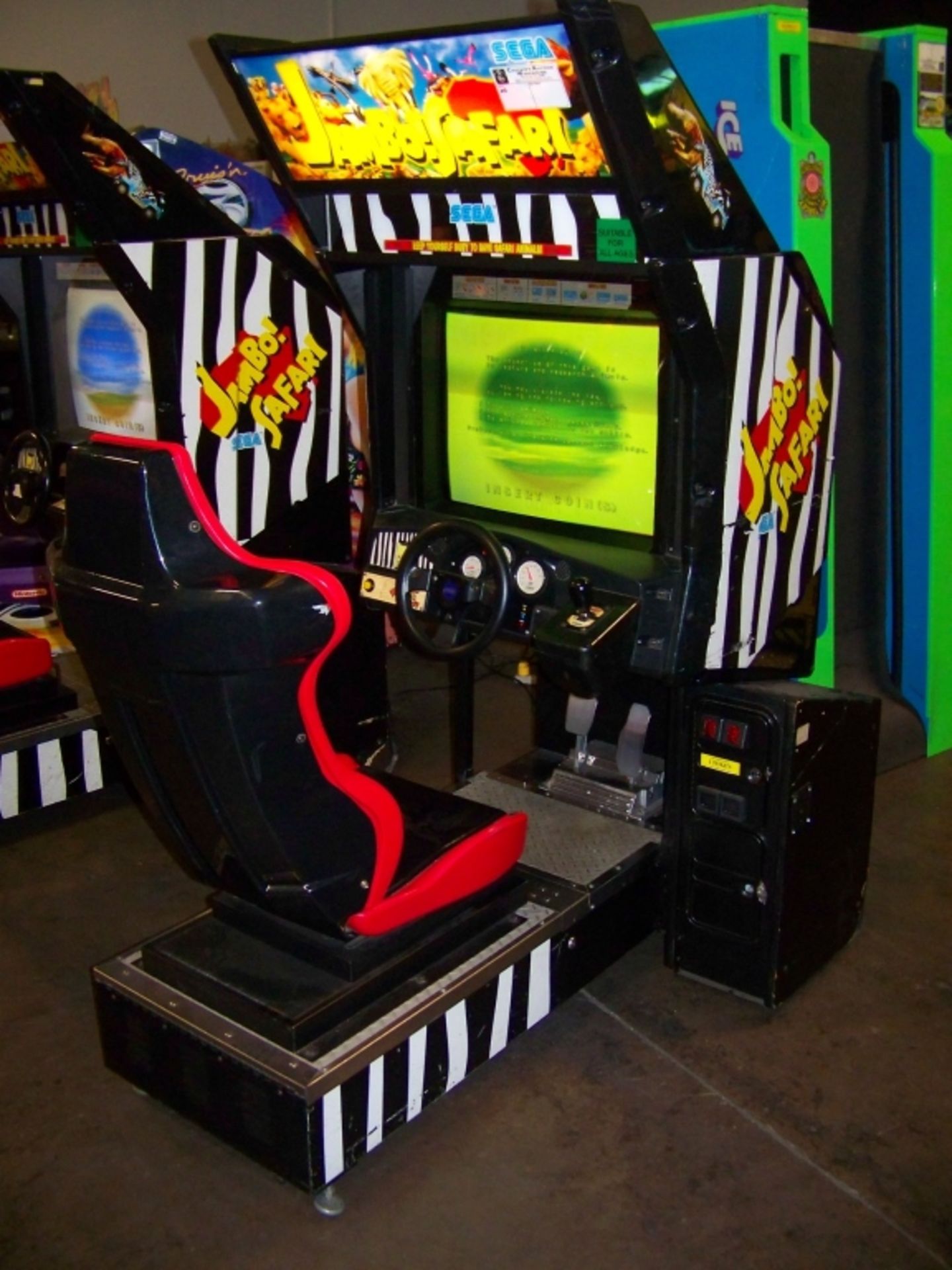 JAMBO SAFARI SITDOWN SEGA NAOMI ARCADE GAME - Image 2 of 4